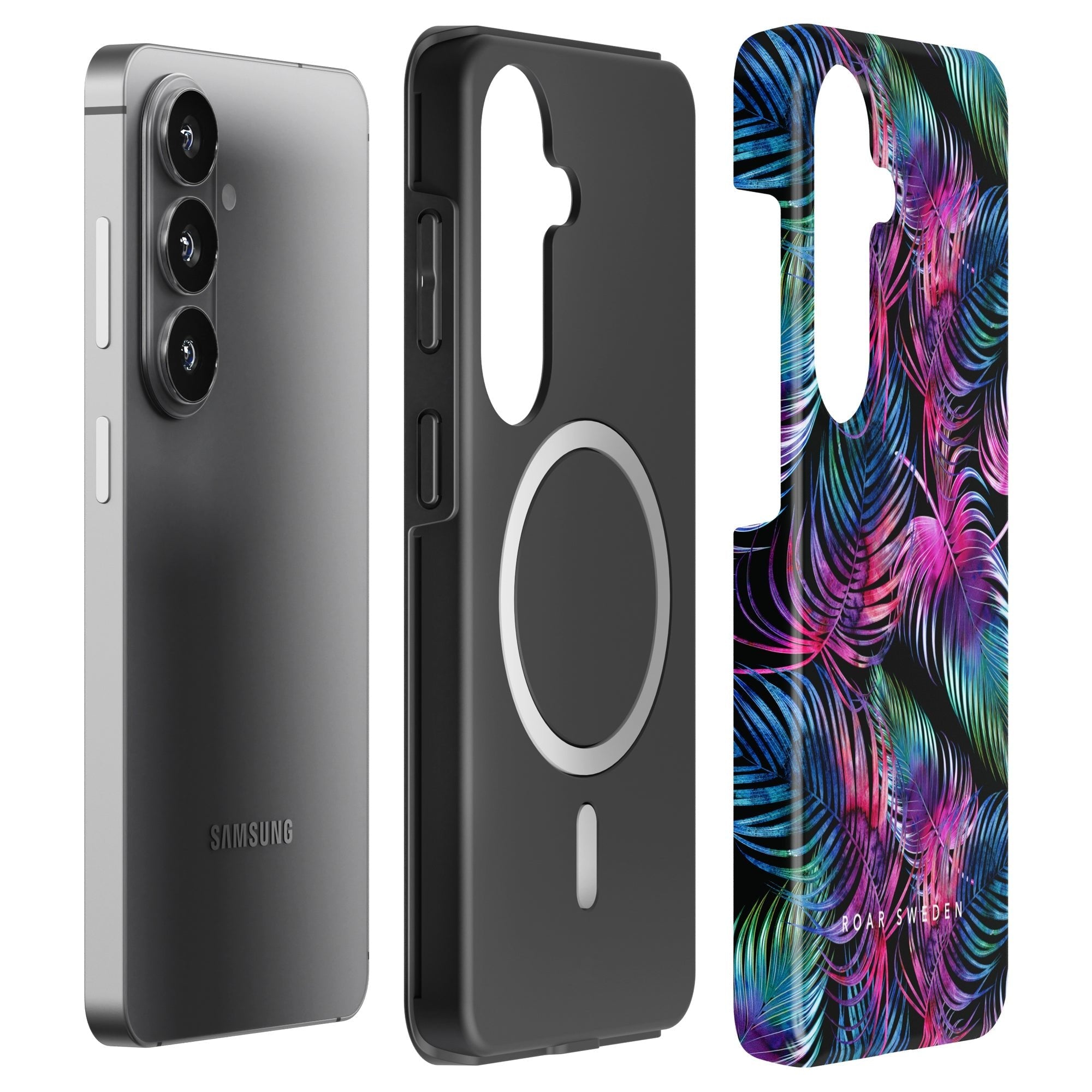 Neon Fern - Magnetic Tough Phone Case - Roar Sweden