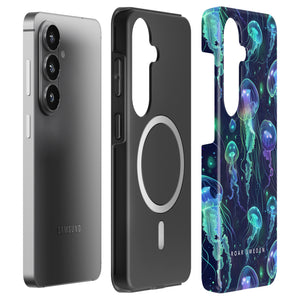Neon Jellyfish - Magnetic Tough Phone Case