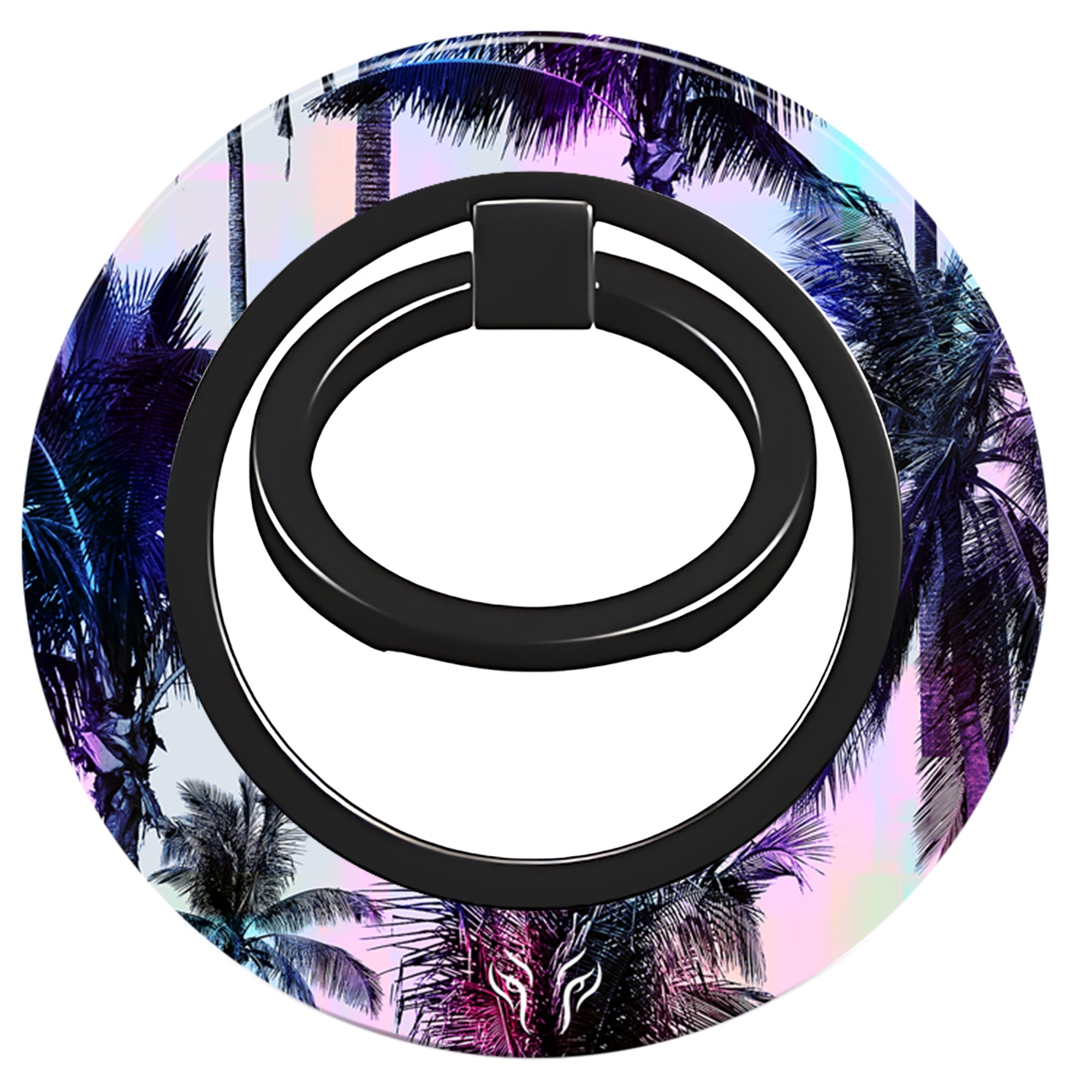 Neon Palms - Magnetring – magnetring för mobil