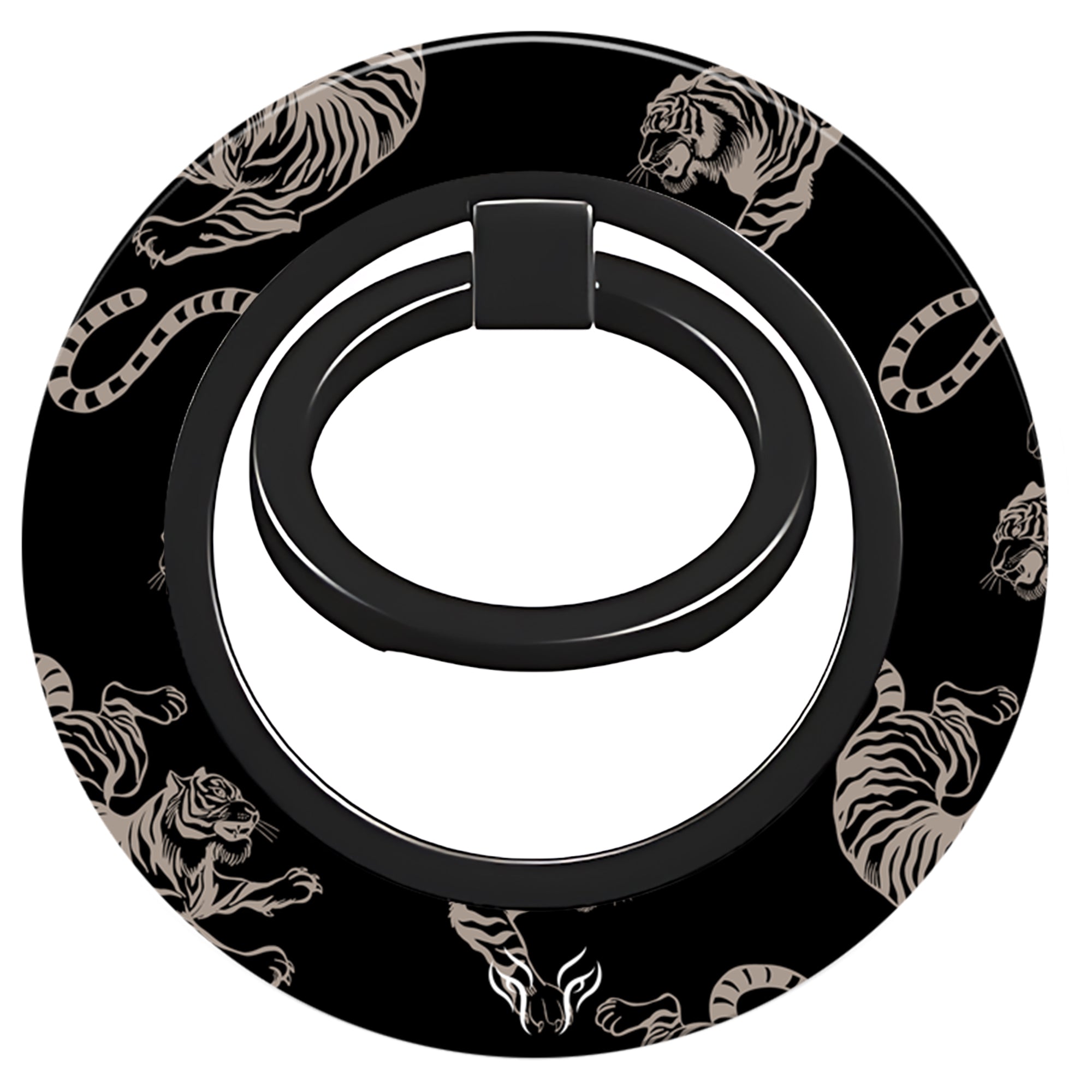 Nocturnal Tiger - Magnetring – magnetring för mobil
