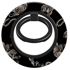 Nocturnal Tiger - Magnetring – magnetring för mobil