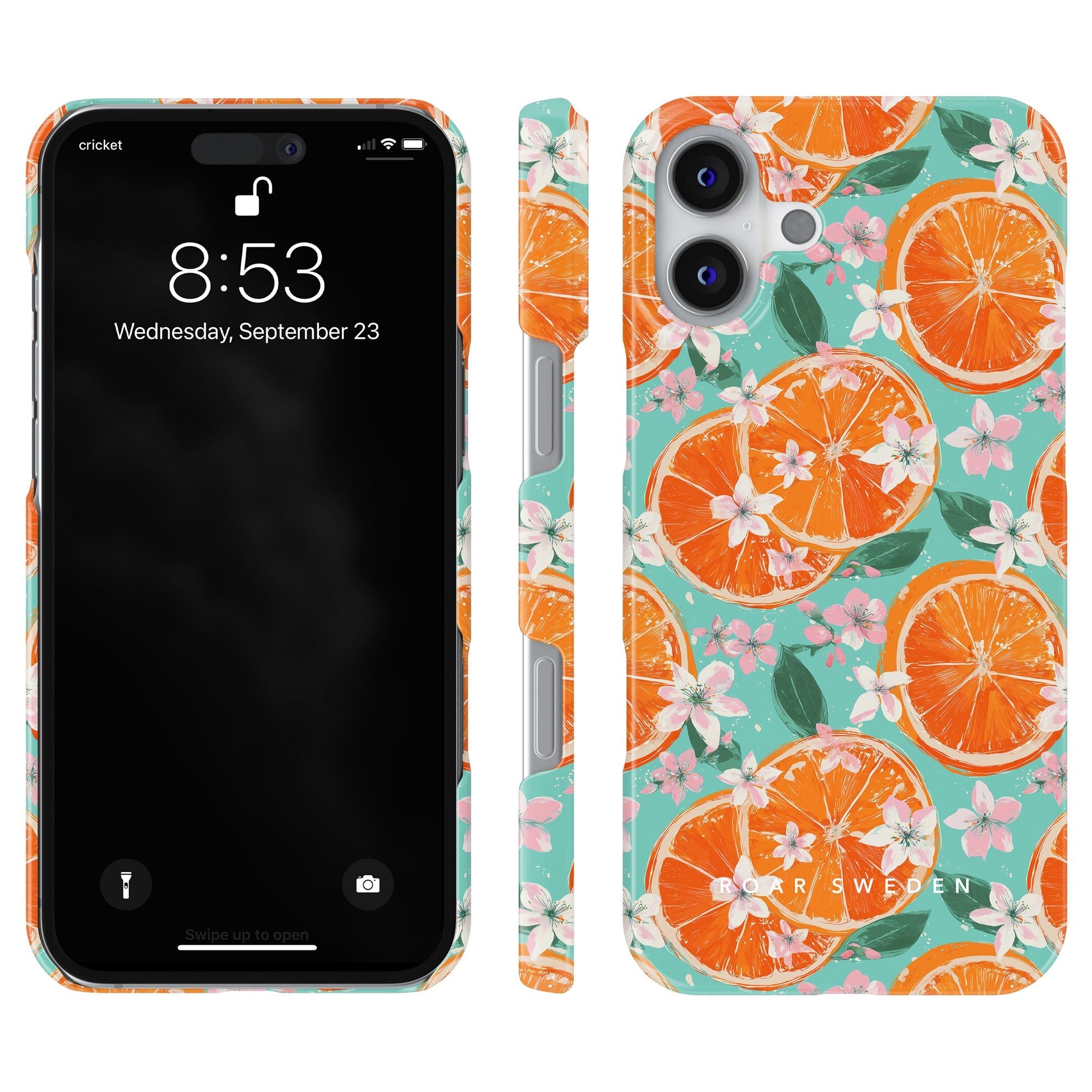 Slim mobilskal – Orange Blossom