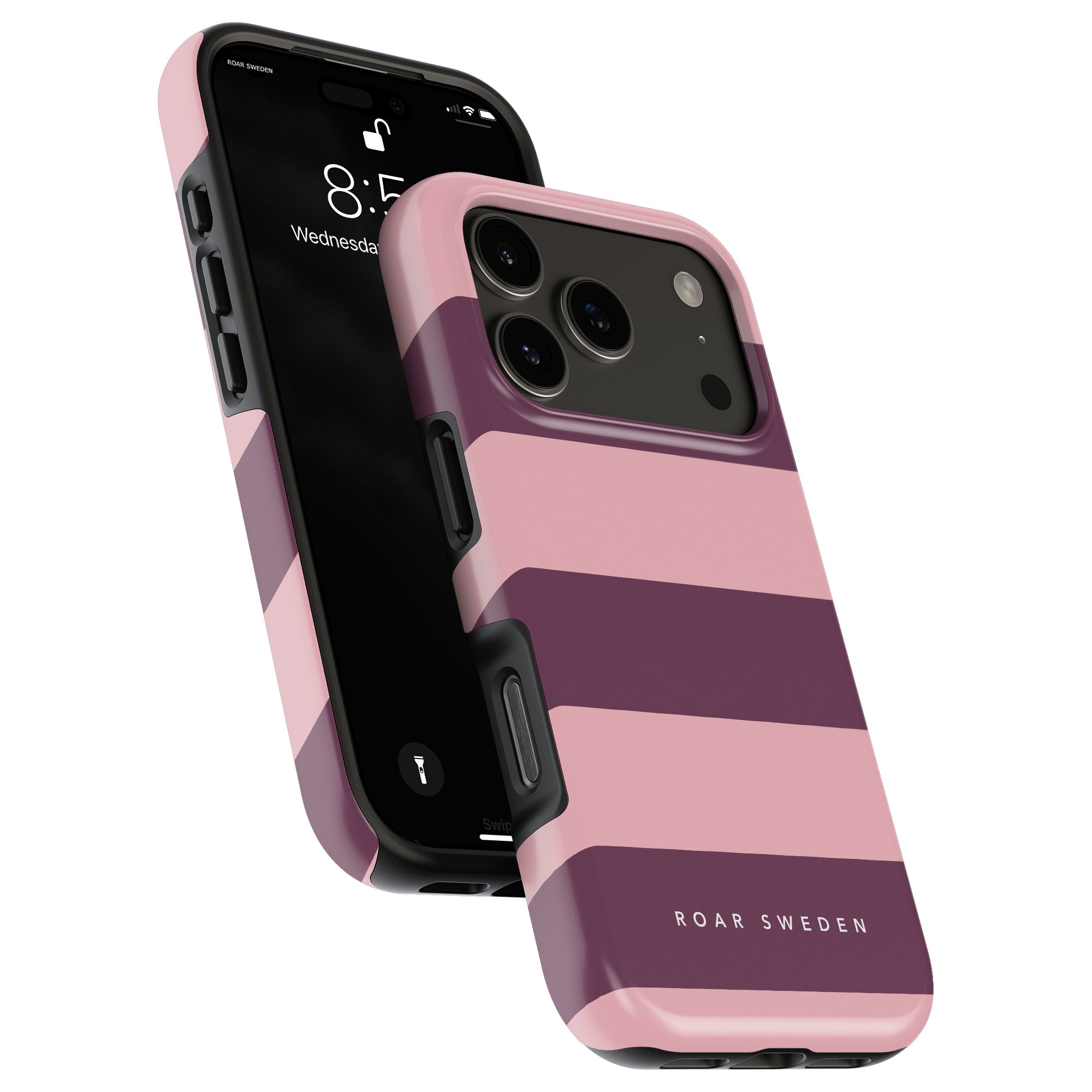 Orchid Stripes - Tough Case - Roar Sweden