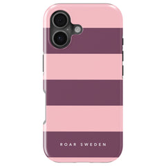 Orchid Stripes - Tough Case - Roar Sweden