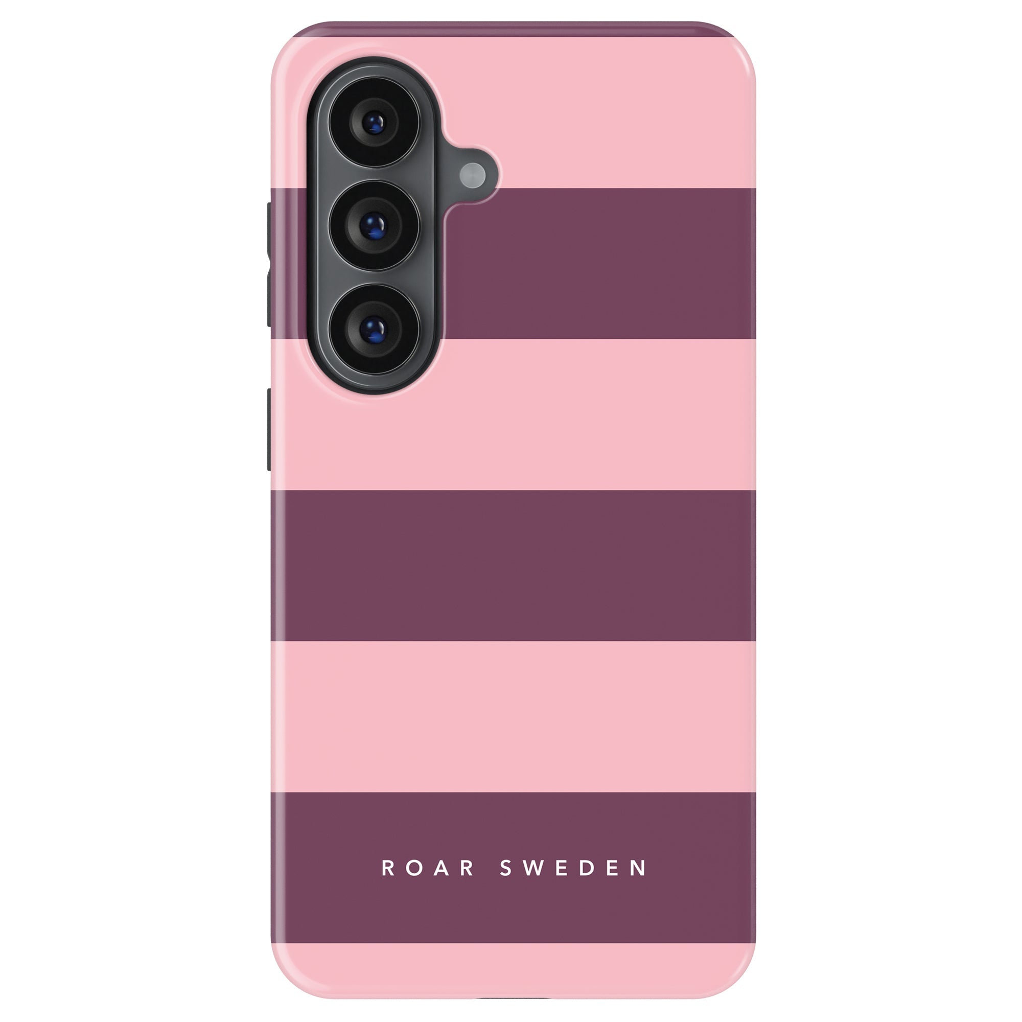Orchid Stripes - Magnetic Tough Phone Case - Roar Sweden