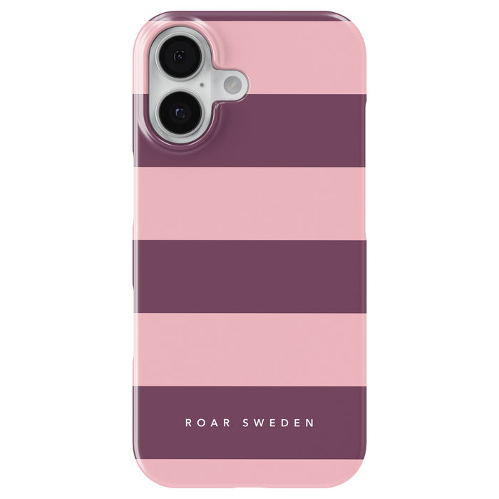 Orchid Stripes - Slim case - Roar Sweden