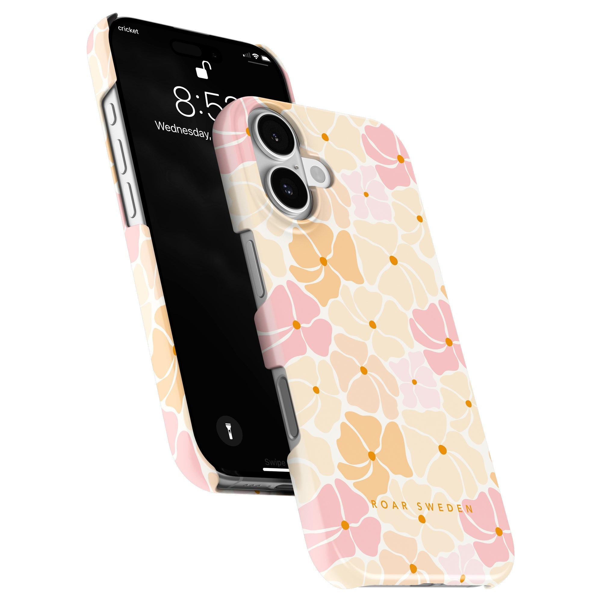 Slim mobilskal – Pastel Flora