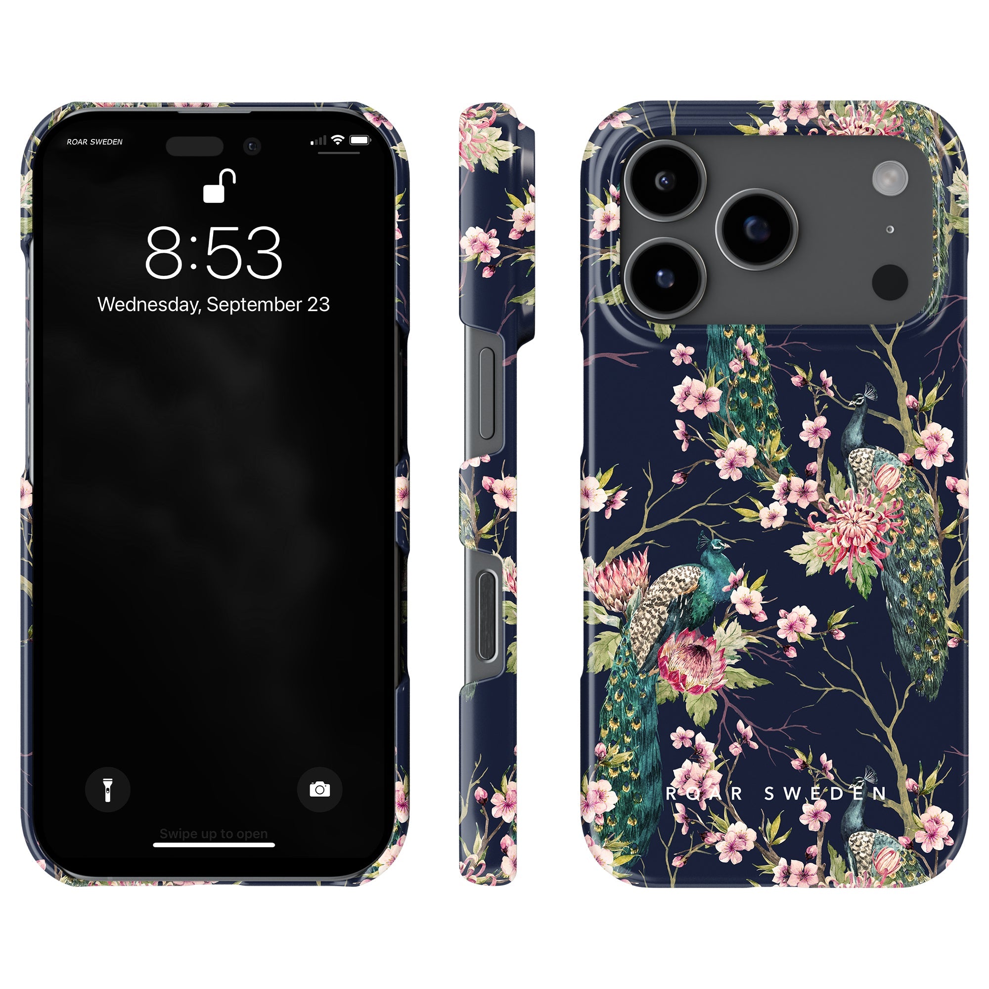 Slim mobilskal – Peafowl