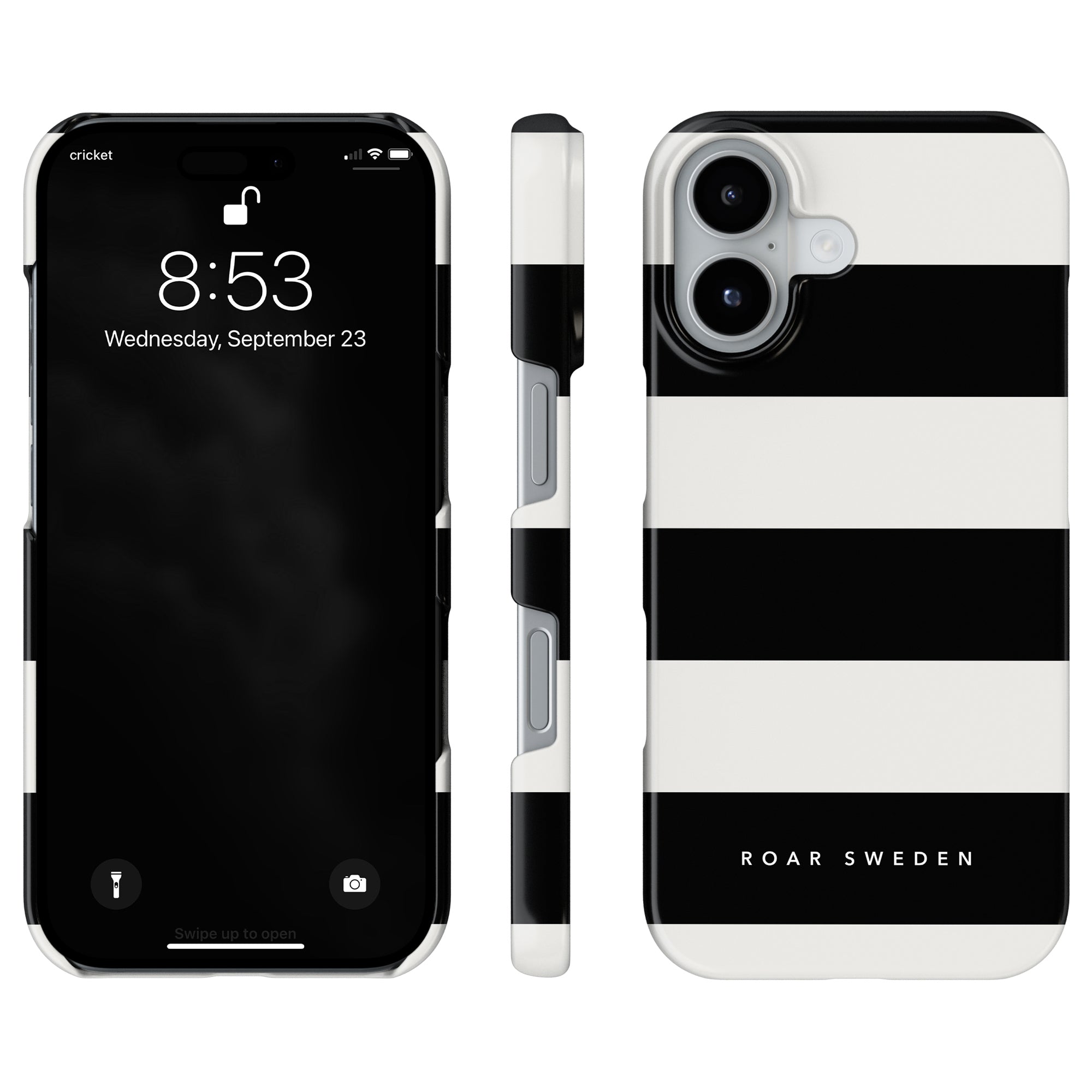 Penguin Stripes - Slim case - Roar Sweden