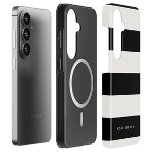 Penguin Stripes - Magnetic Tough Phone Case