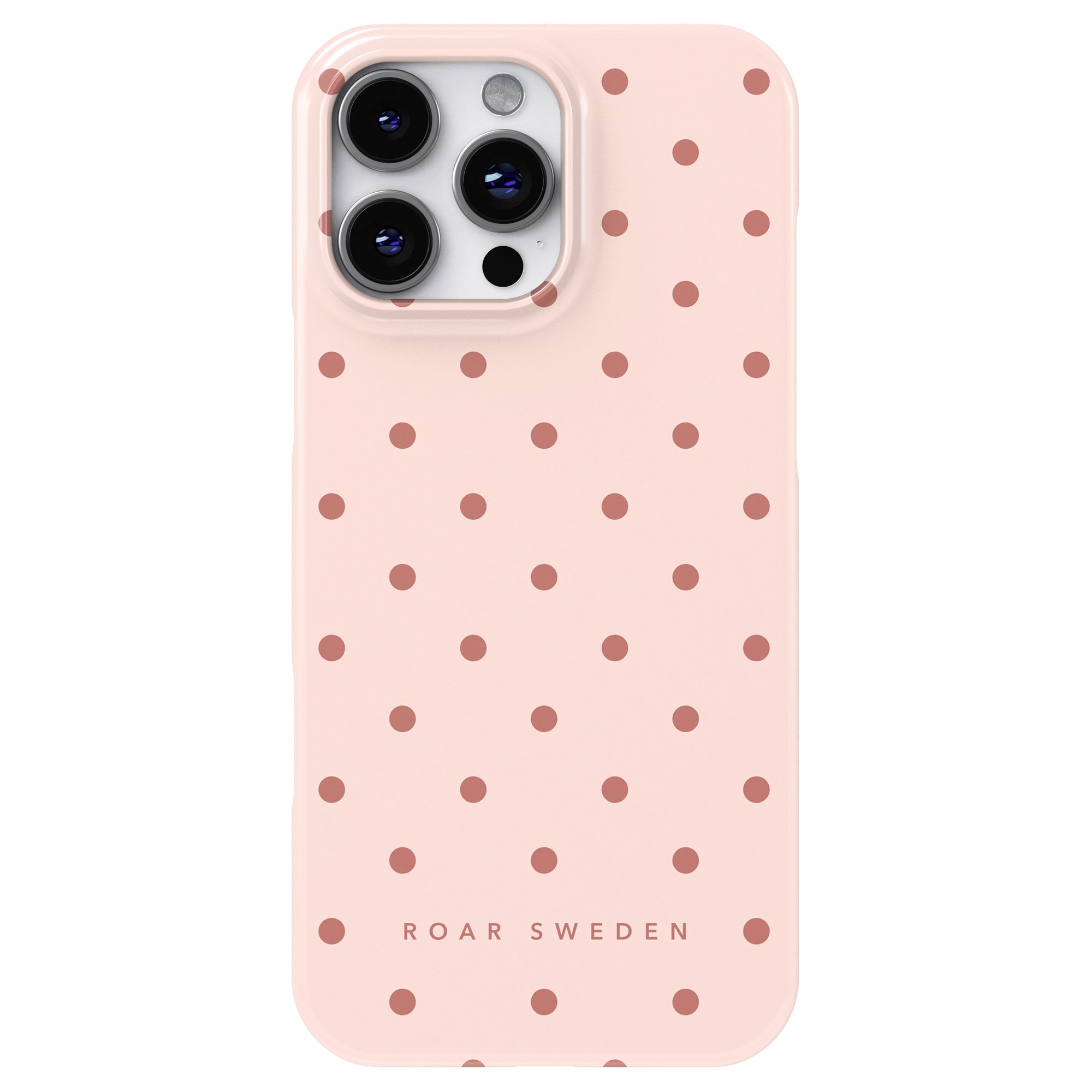 Slim mobilskal – Pink Dots