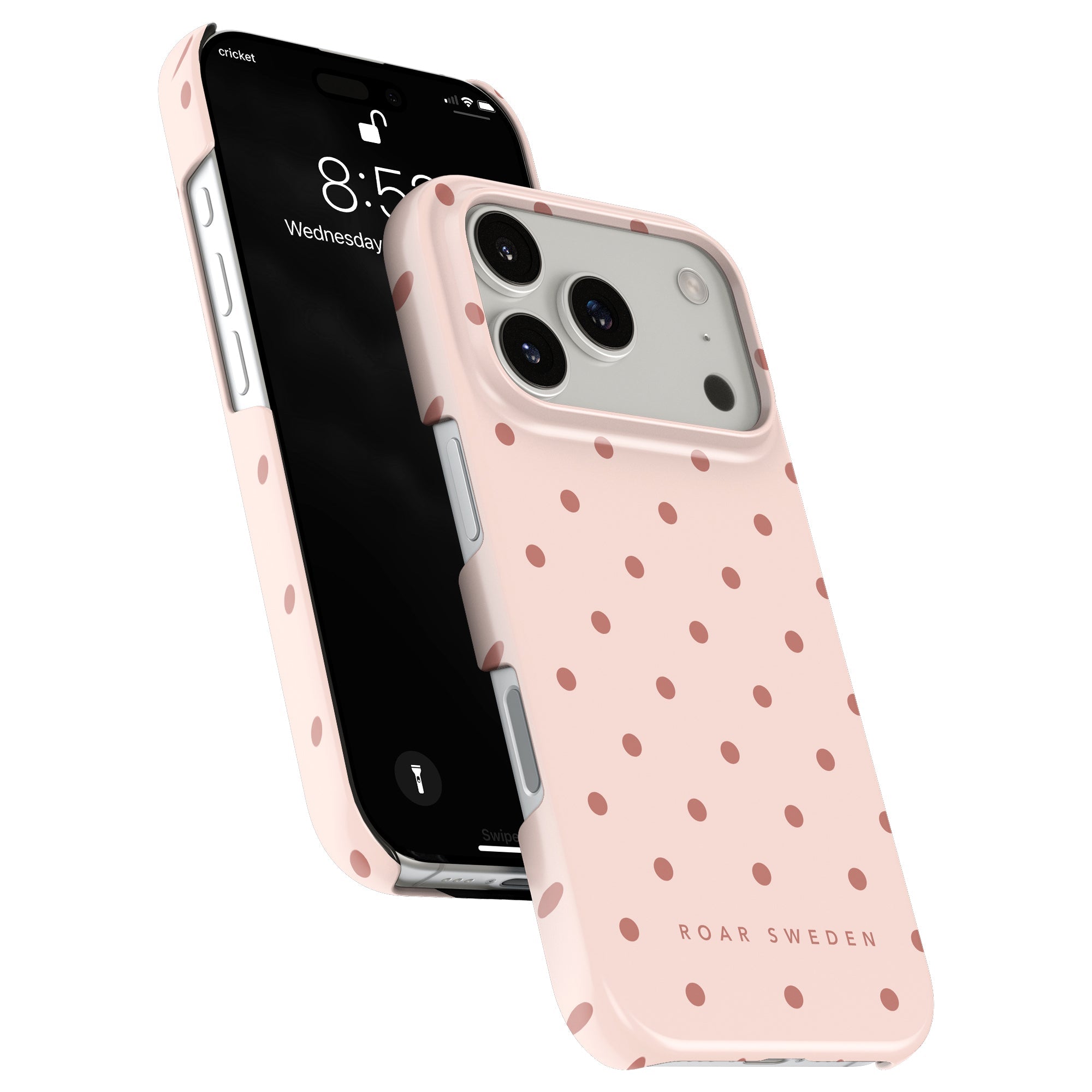 Pink Dots - Slim case - Roar Sweden