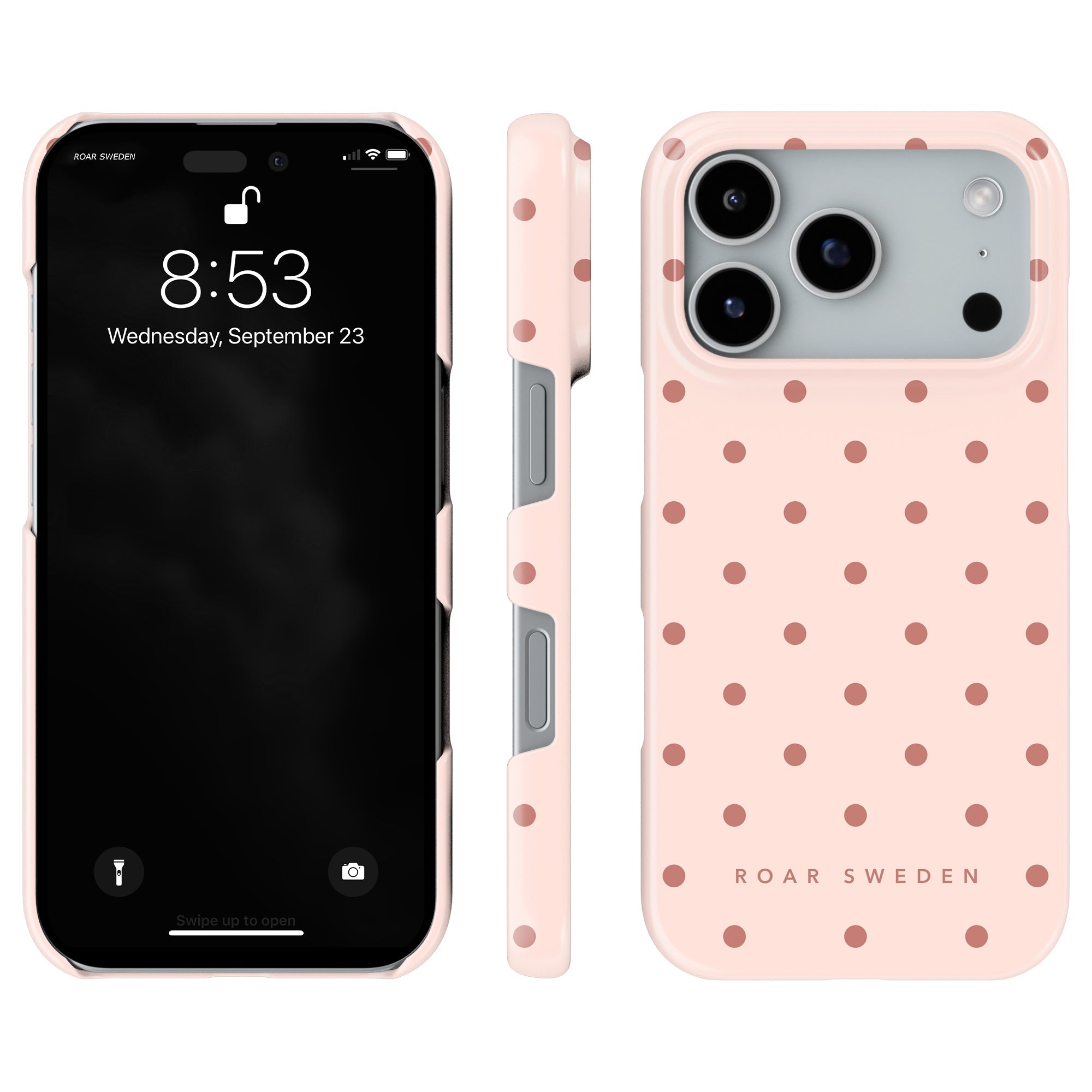 Pink Dots - Slim case - Roar Sweden