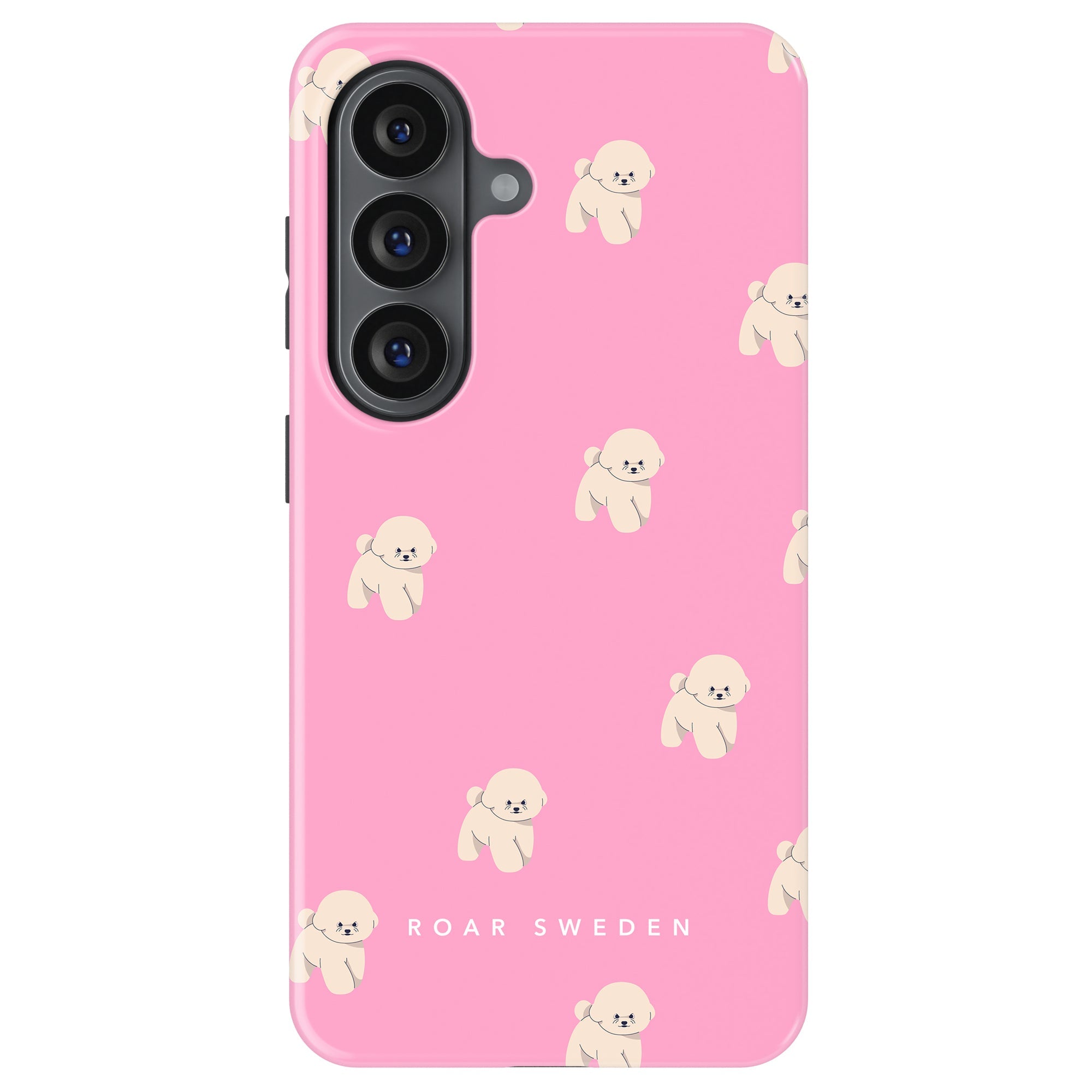 Pink Bichon - Magnetic Tough Phone Case - Roar Sweden