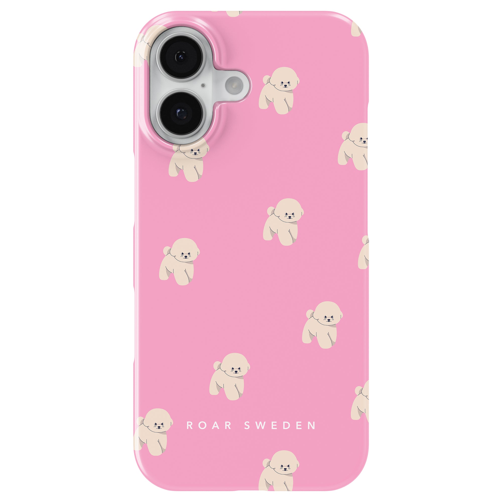 Pink Bichon - Slim case