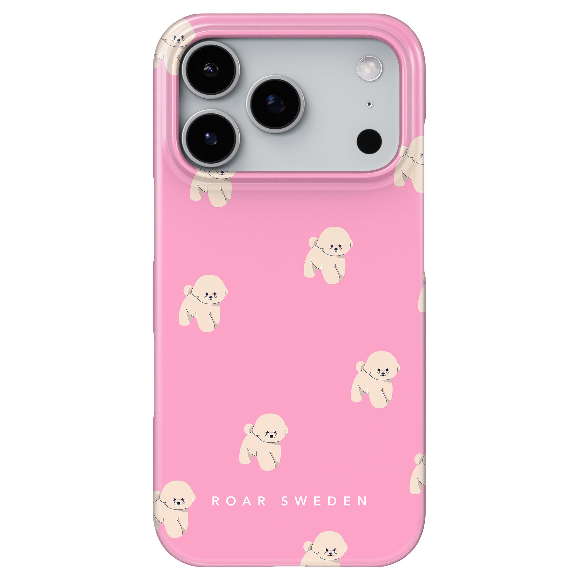 Pink Bichon - Slim case