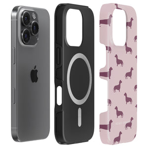 Pink Dachshund - Magsafe Tough Case