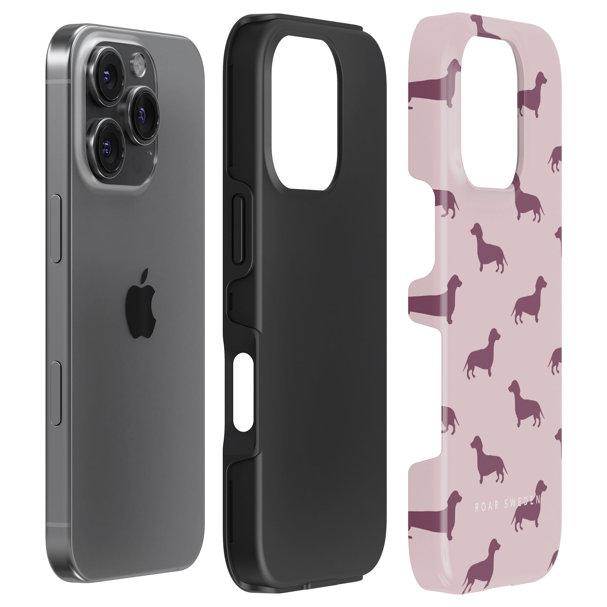 Pink Dachshund - Tough Case