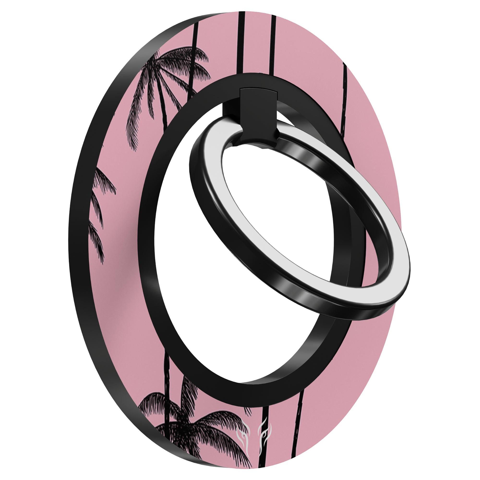 Pink Palms - Magnetring – magnetring för mobil
