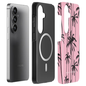 Pink Palms - Magnetic Tough Phone Case