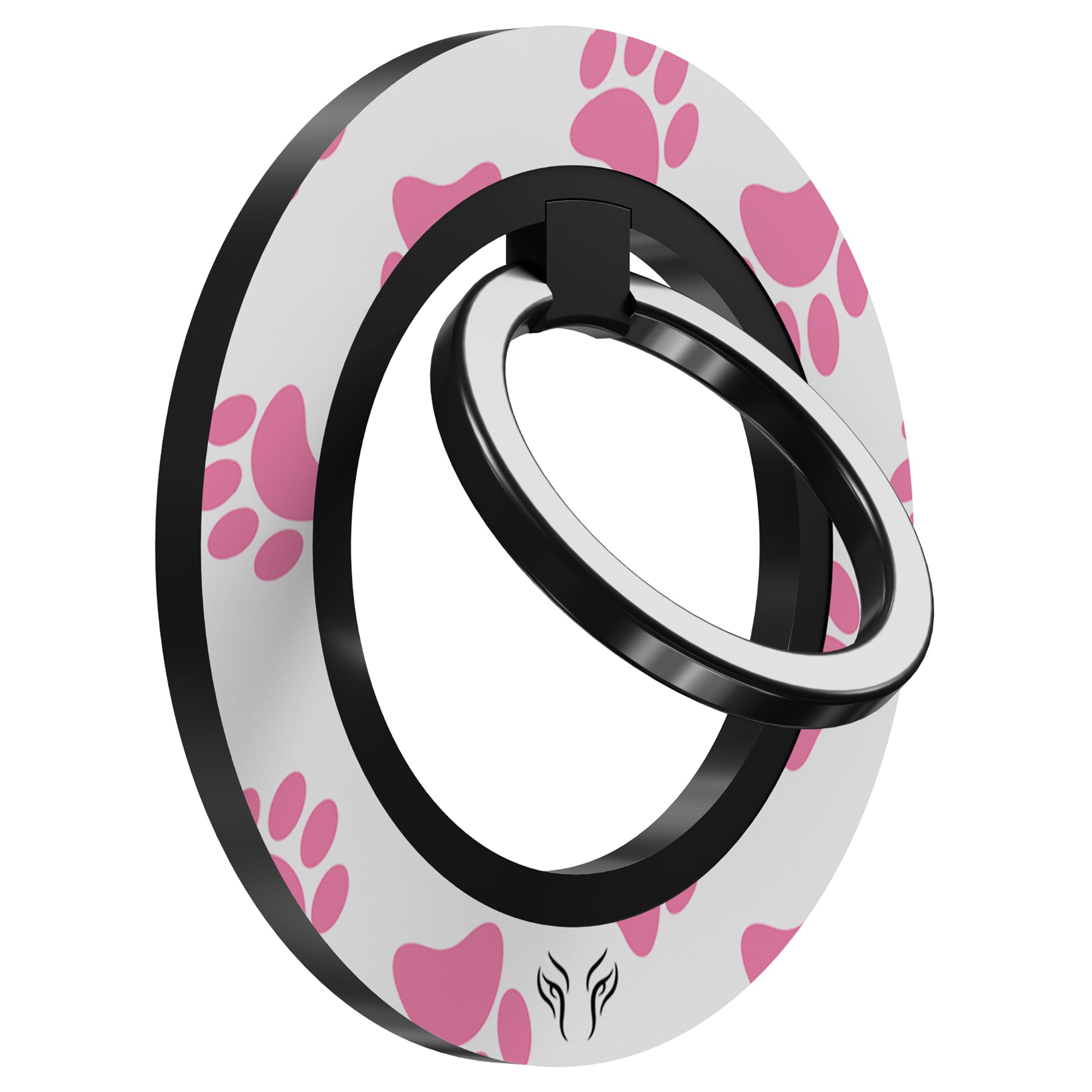 Pink Paws - Magnetring – magnetring för mobil