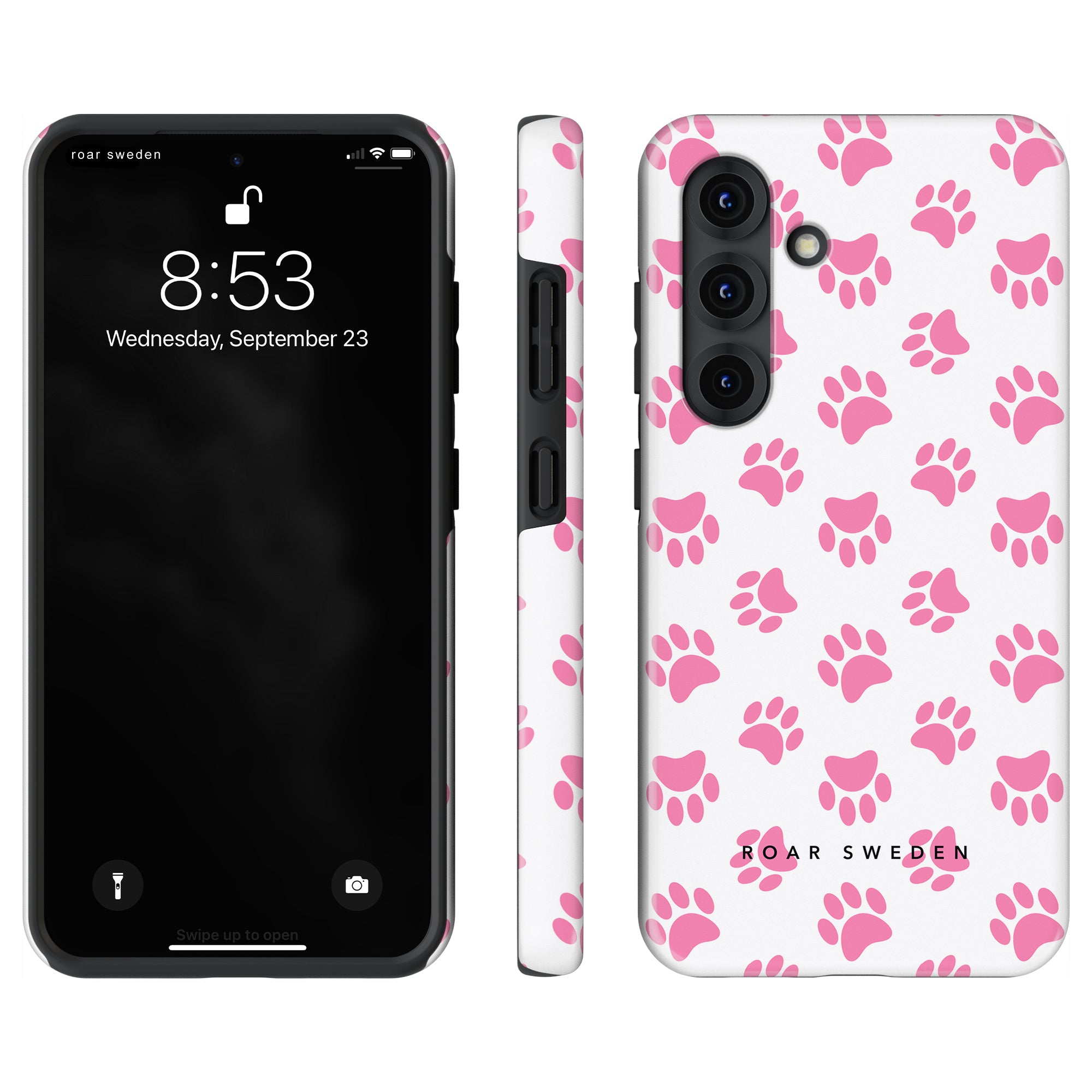 Paws Tough mobilskal – Pink Paws