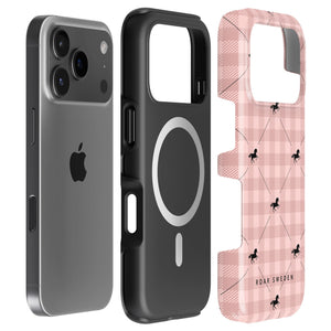 Plaid Horse Rosy - Magsafe Tough Case