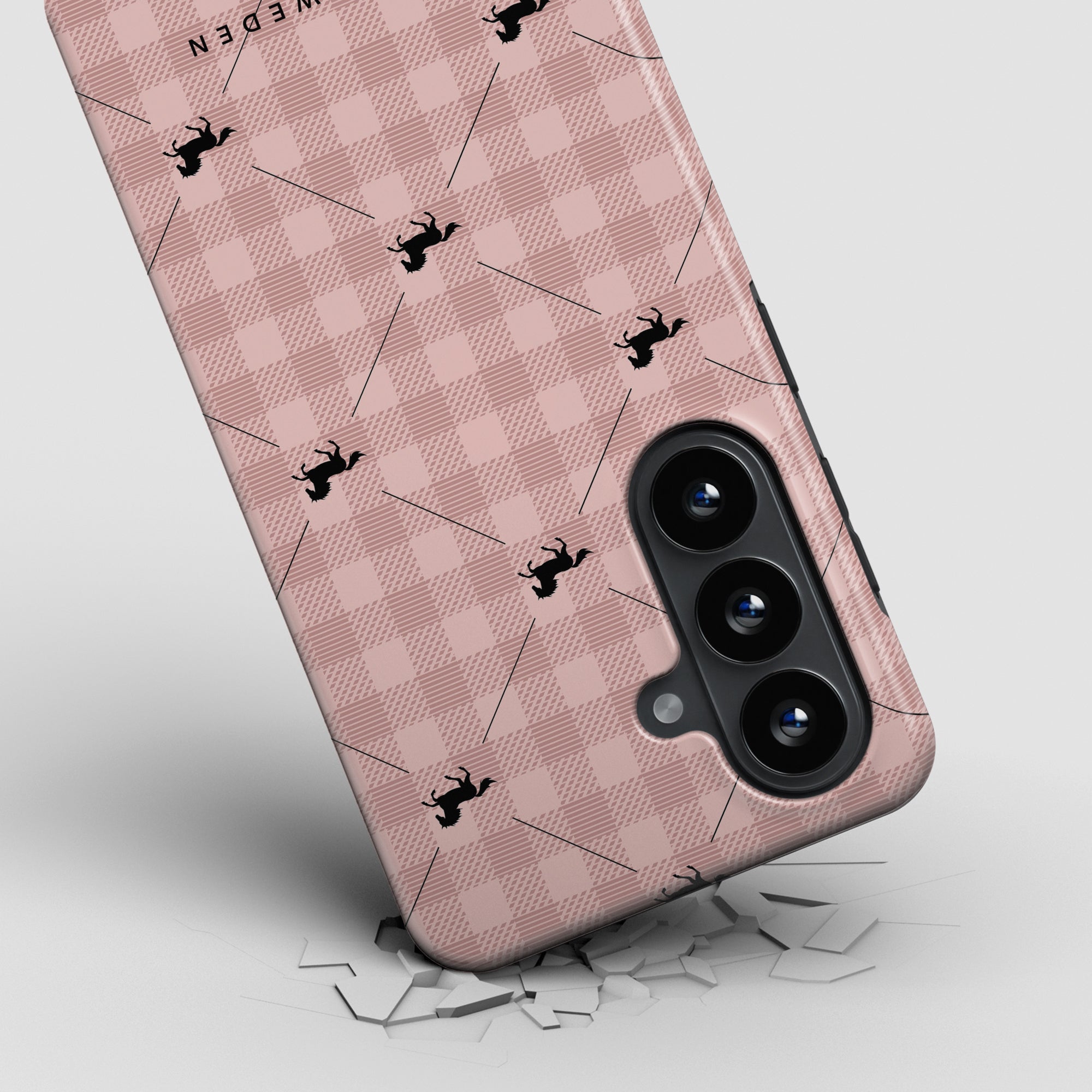Tough mobilskal – Plaid Horse Rosy