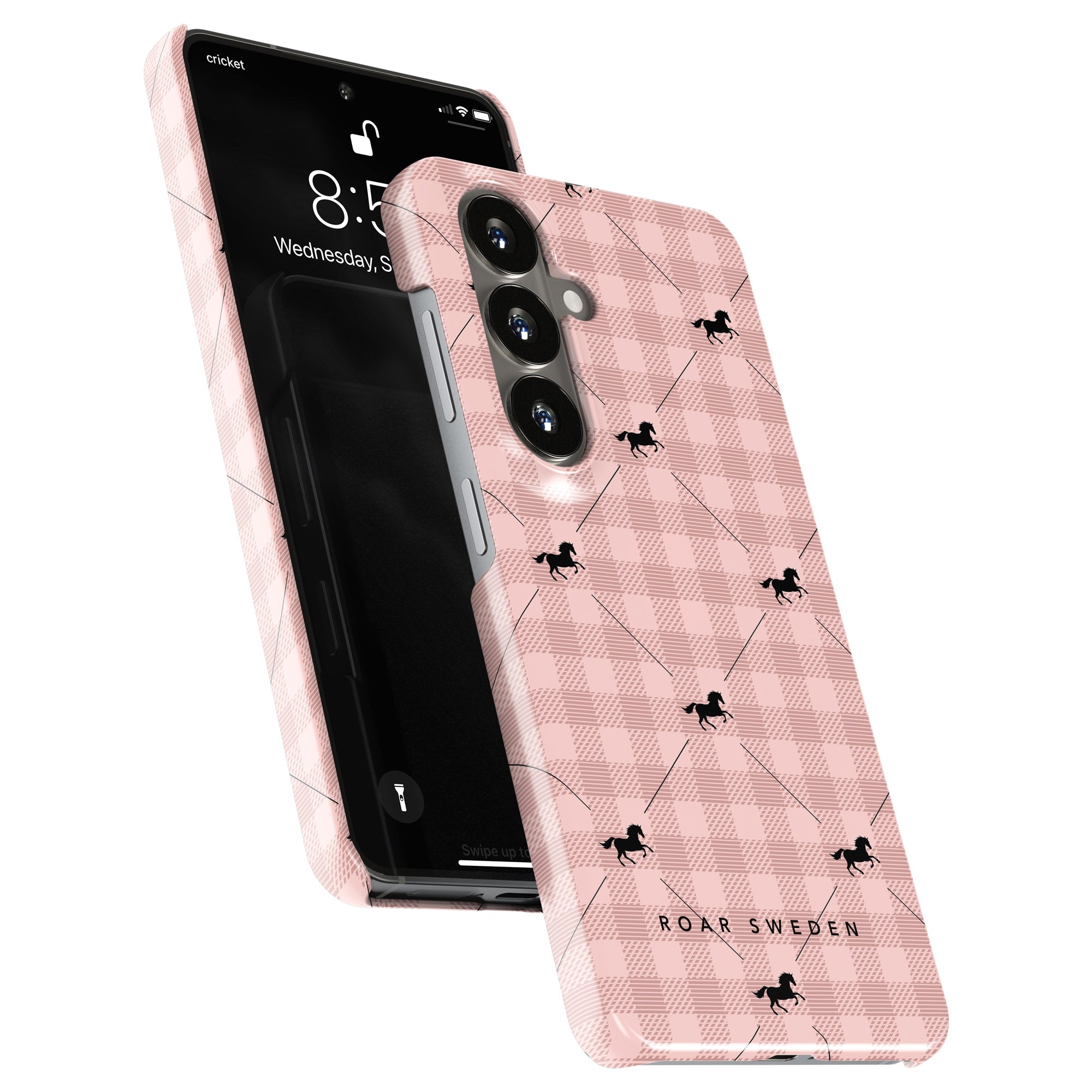 Plaid Horse Rosy - Slim case - Roar Sweden