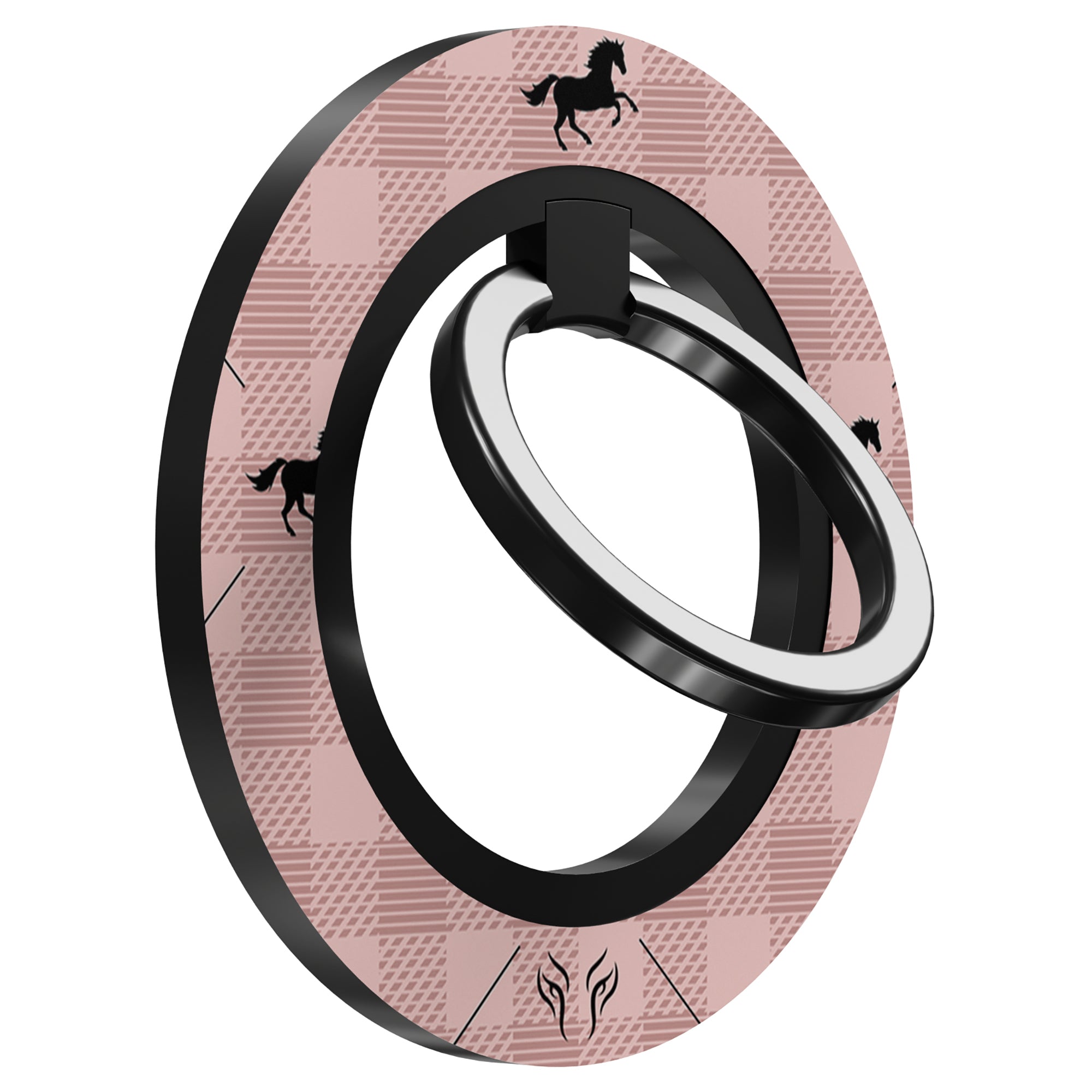 Plaid Horse Rosy - Magnetring - Roar Sweden