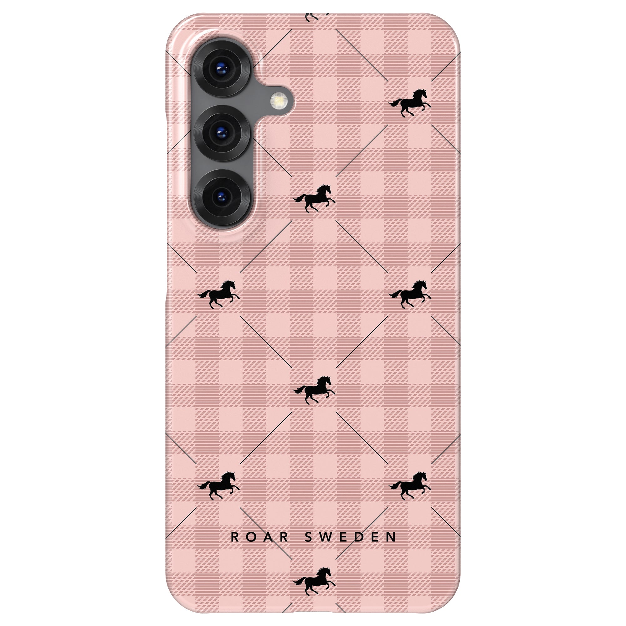 Plaid Horse Slim mobilskal – Plaid Horse Rosy