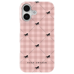 Plaid Horse Rosy - Slim case