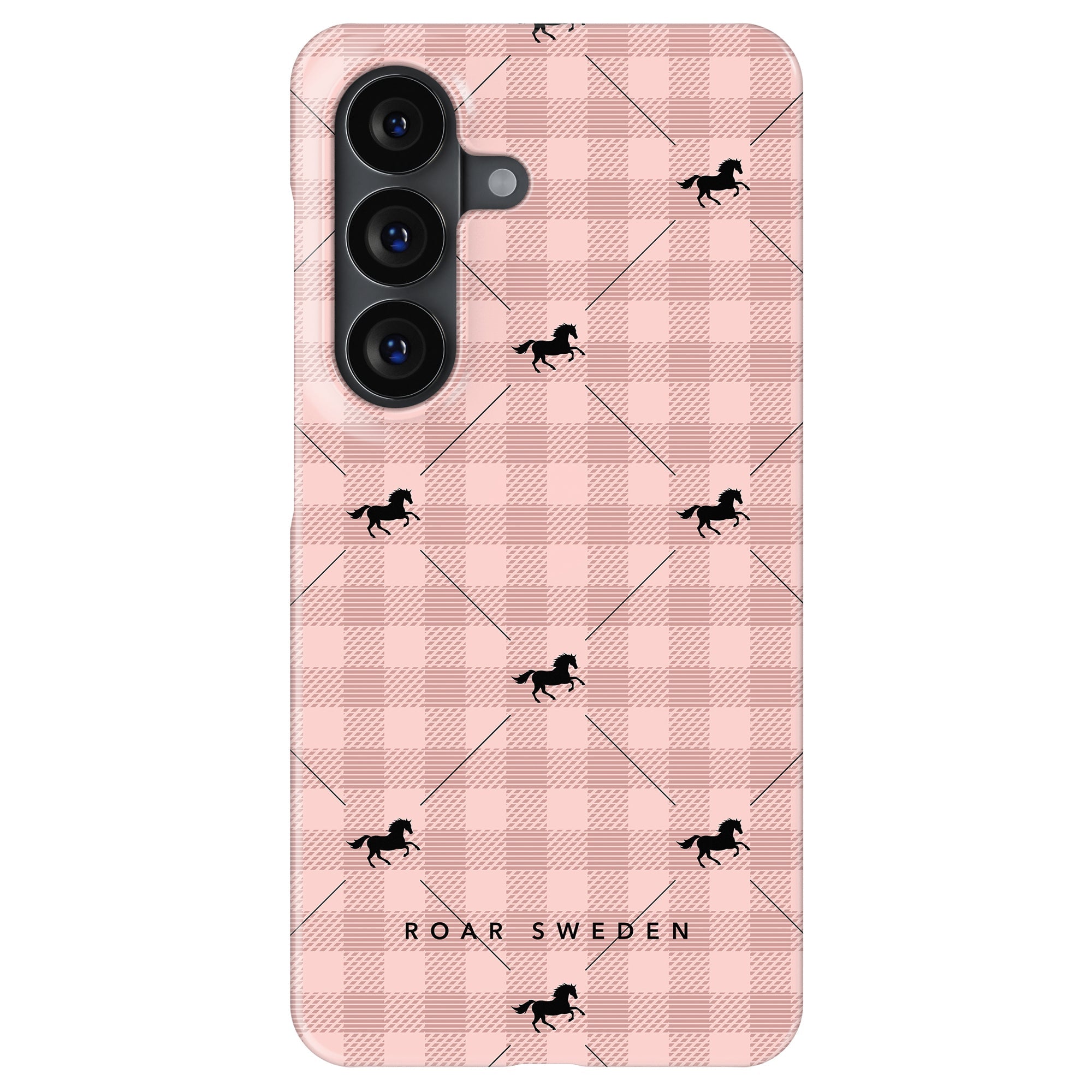 Plaid Horse Rosy - Slim case - Roar Sweden