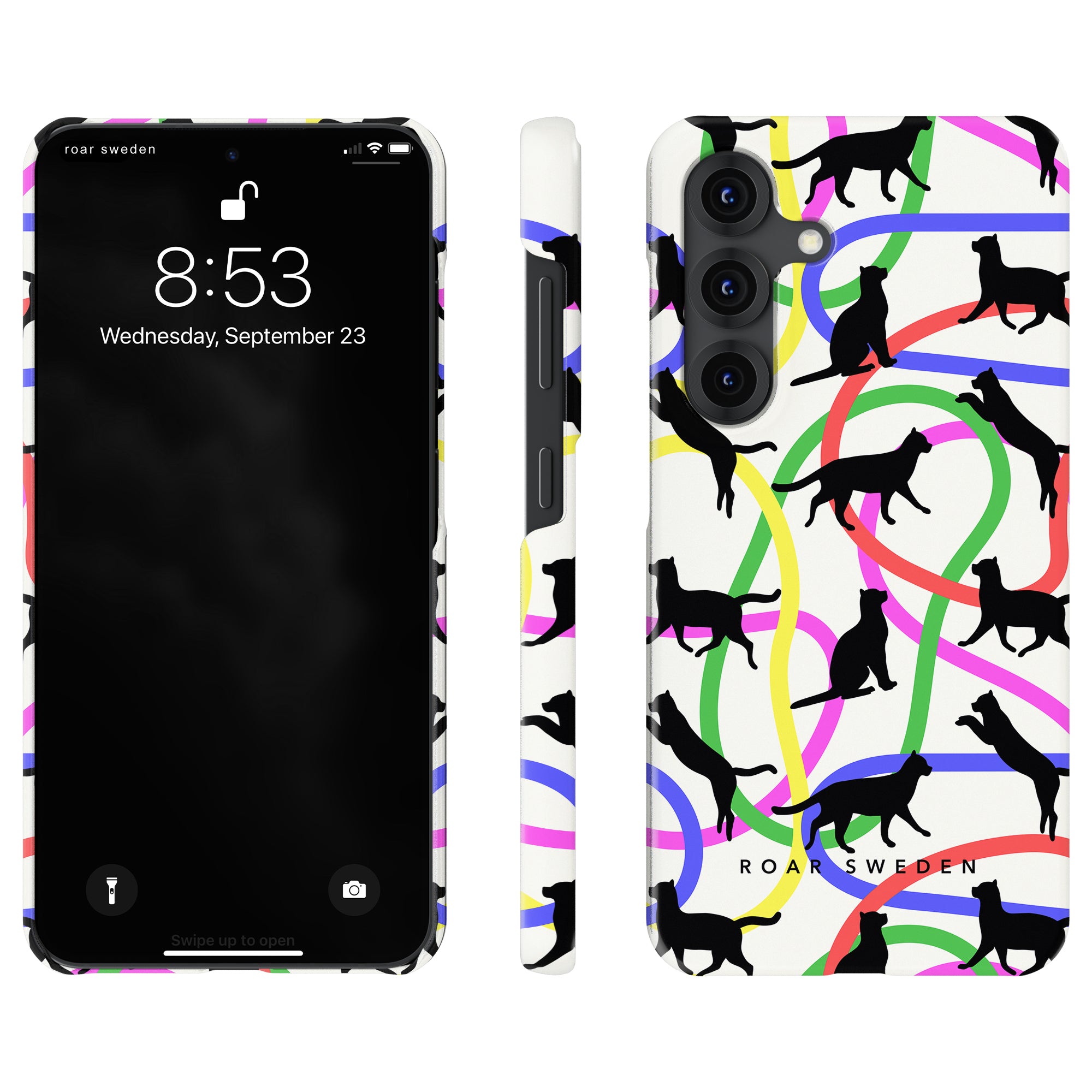 Slim mobilskal – Playful Kitten