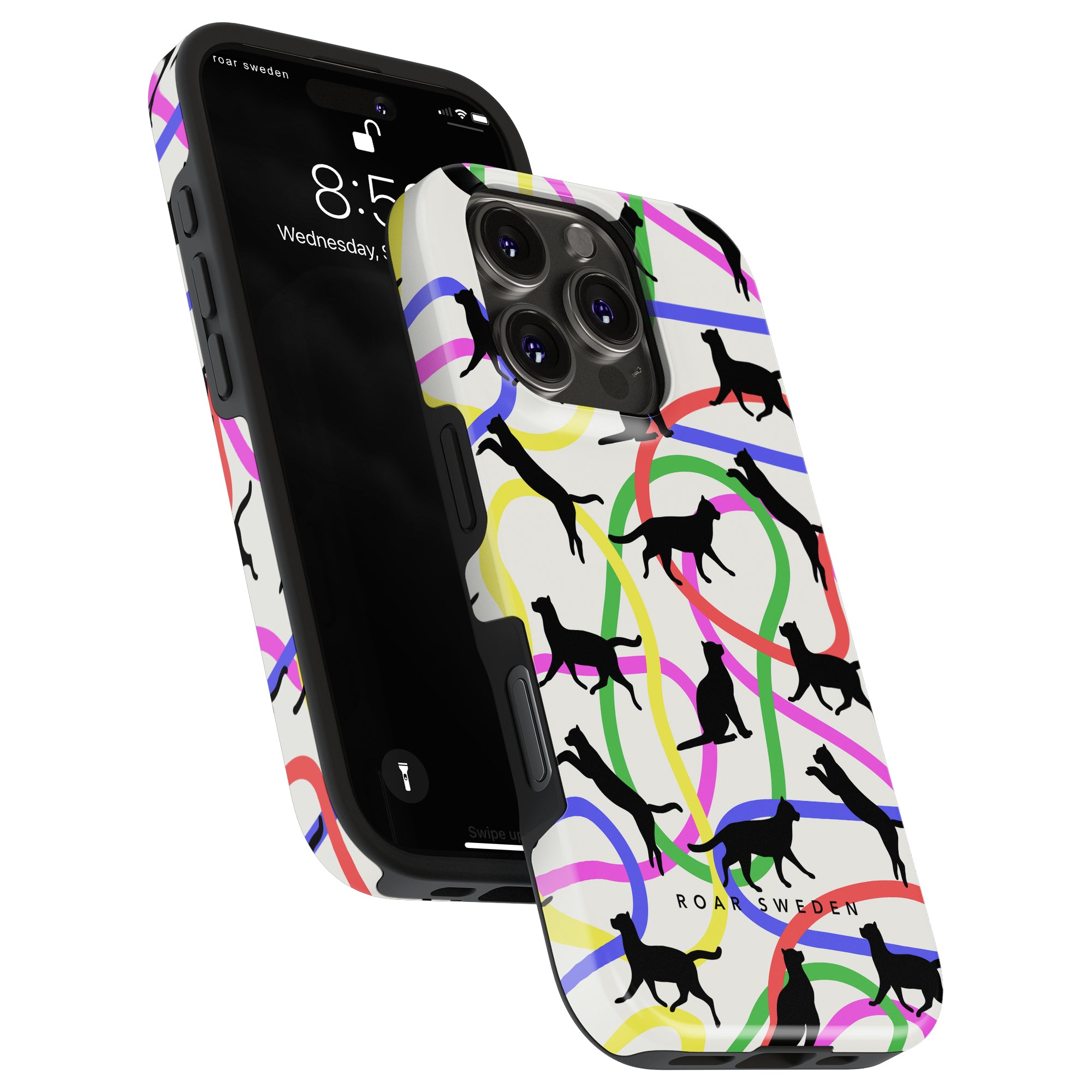 Tough mobilskal – Playful Kitten