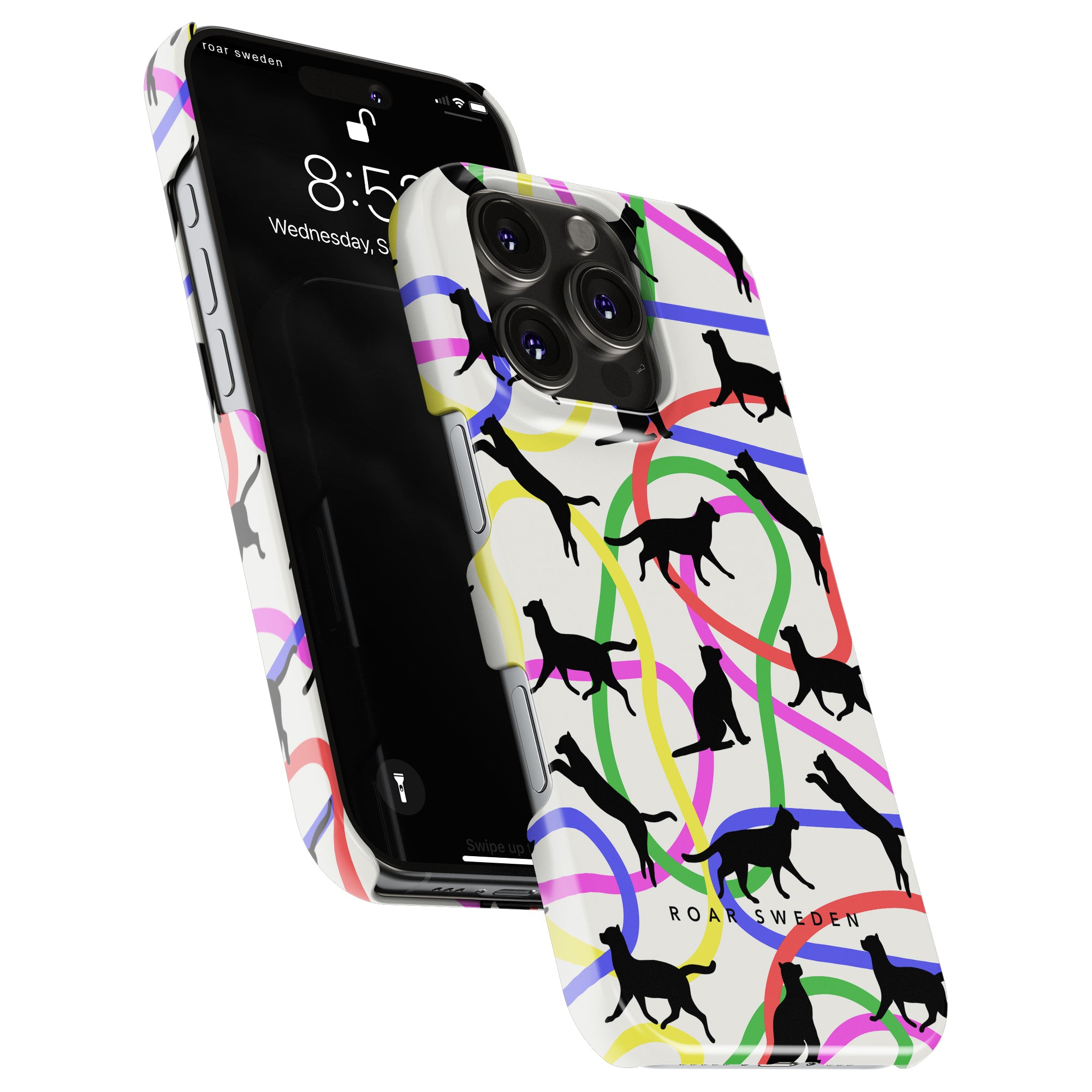 Slim mobilskal – Playful Kitten