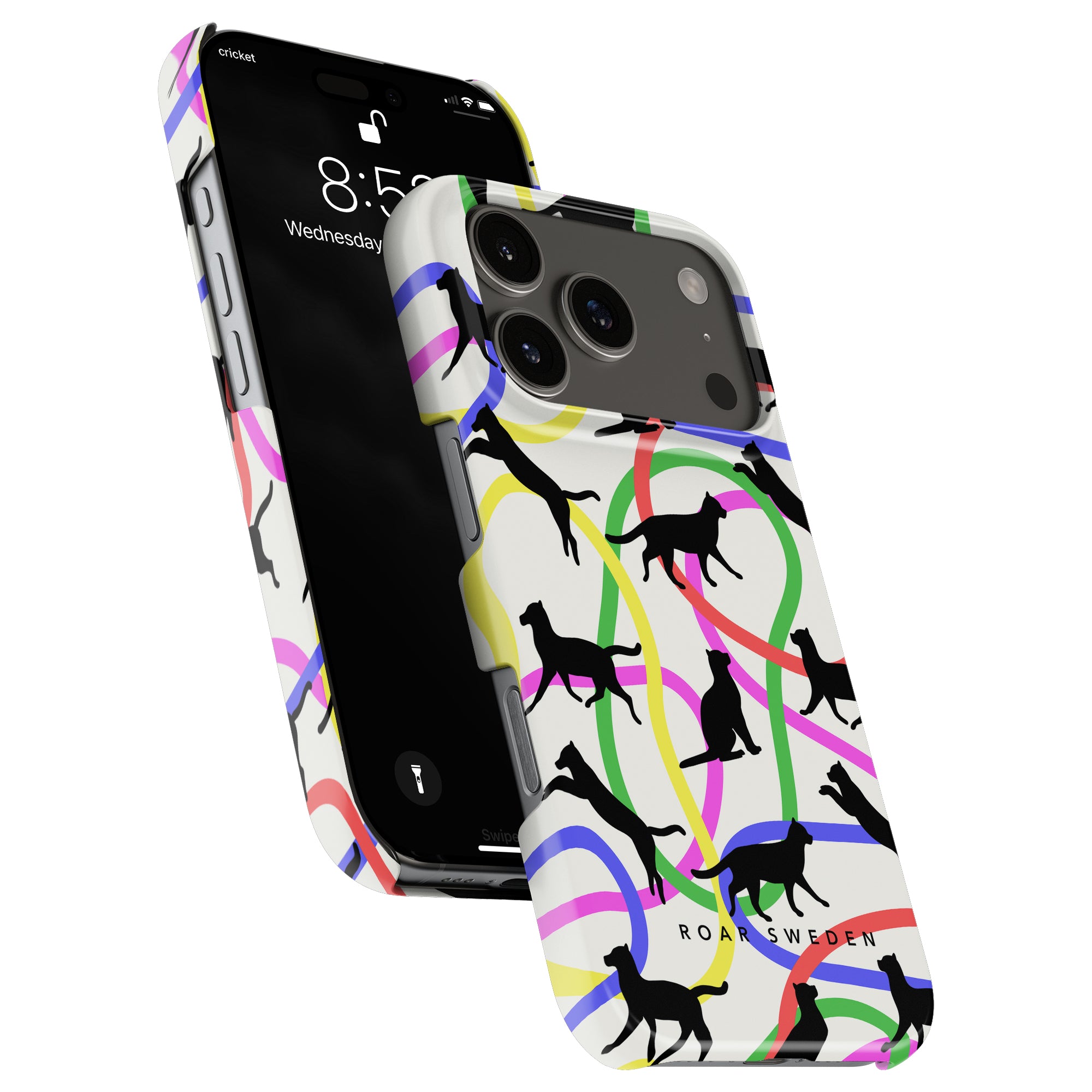 Slim mobilskal – Playful Kitten