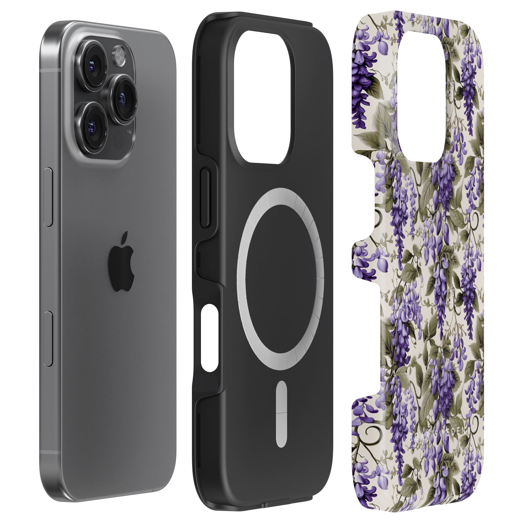 Purple Wisteria - Magsafe Tough Case - Roar Sweden