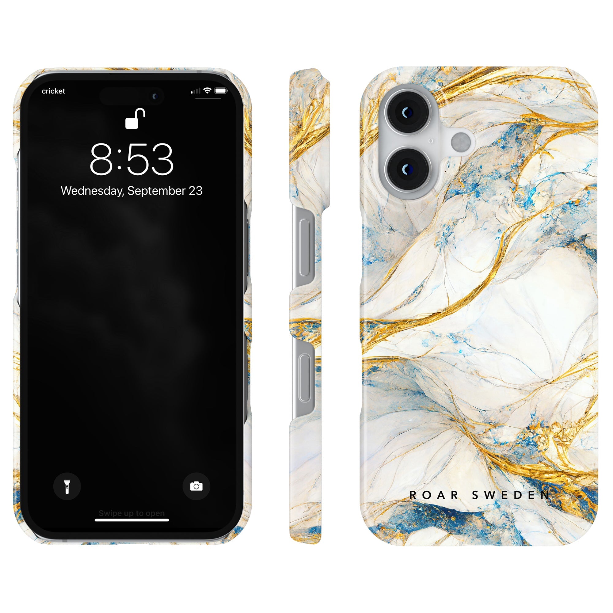 Slim mobilskal – Queen Marble