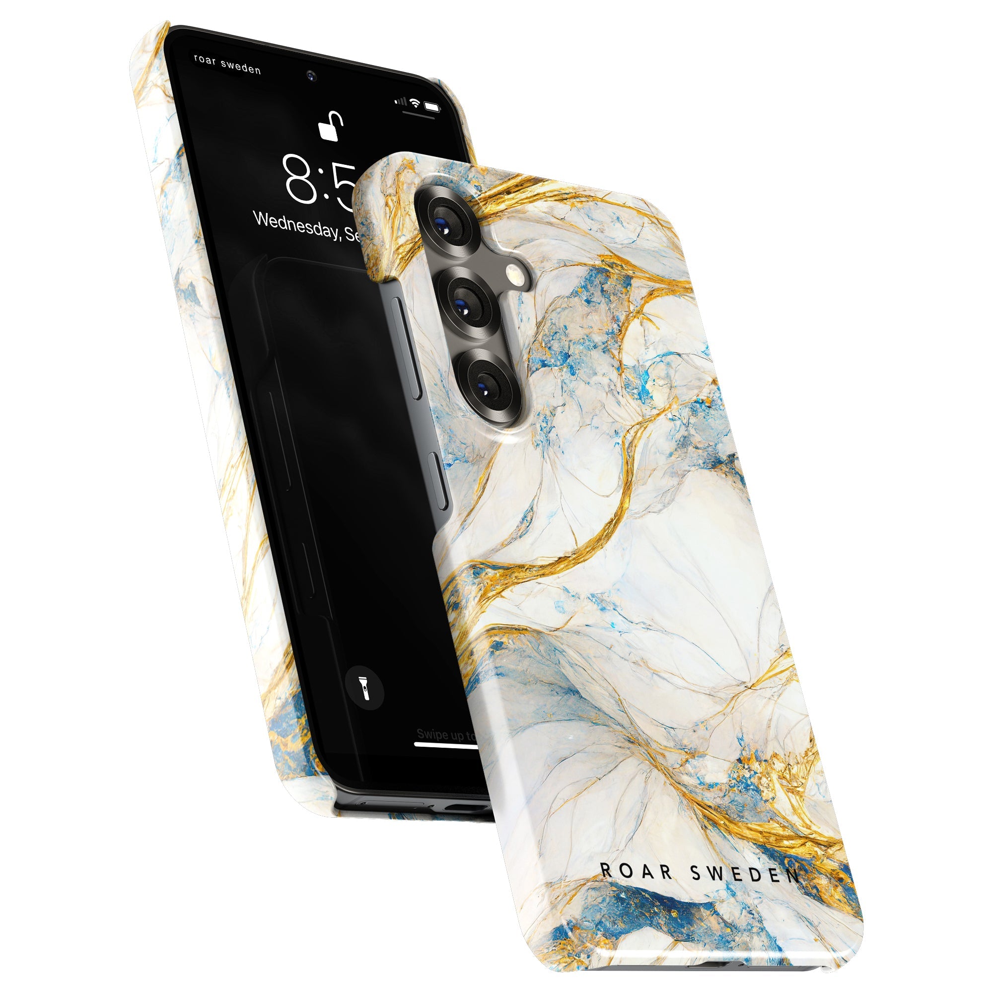 Slim mobilskal – Queen Marble