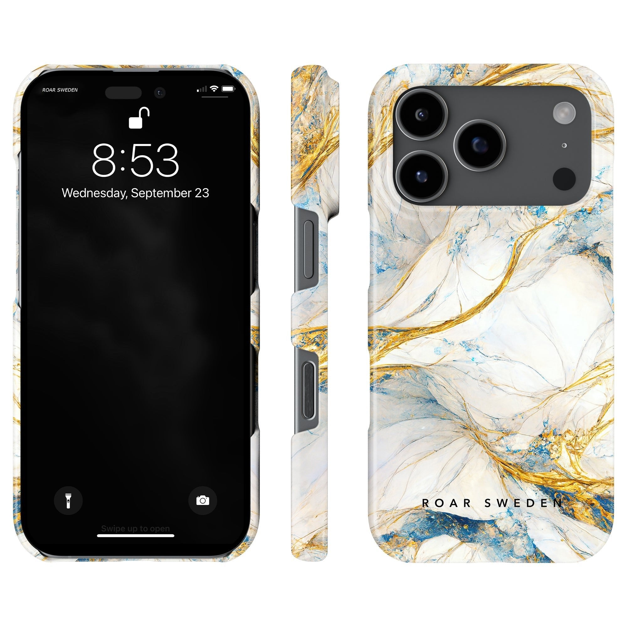 Slim mobilskal – Queen Marble