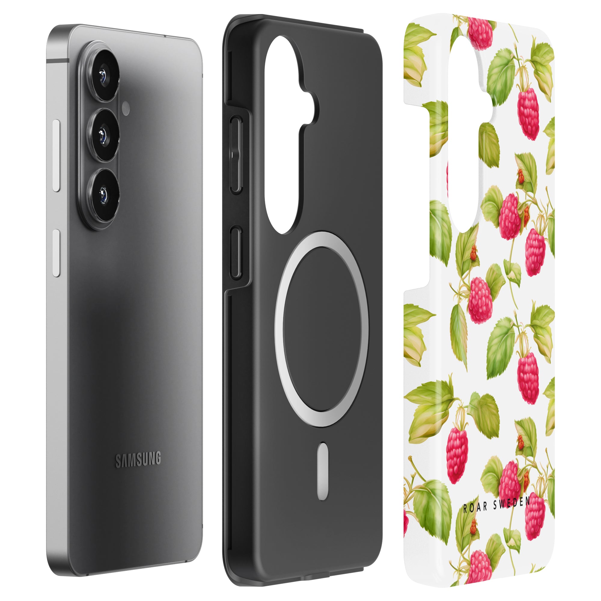 Raspberries - Magnetic Tough Phone Case