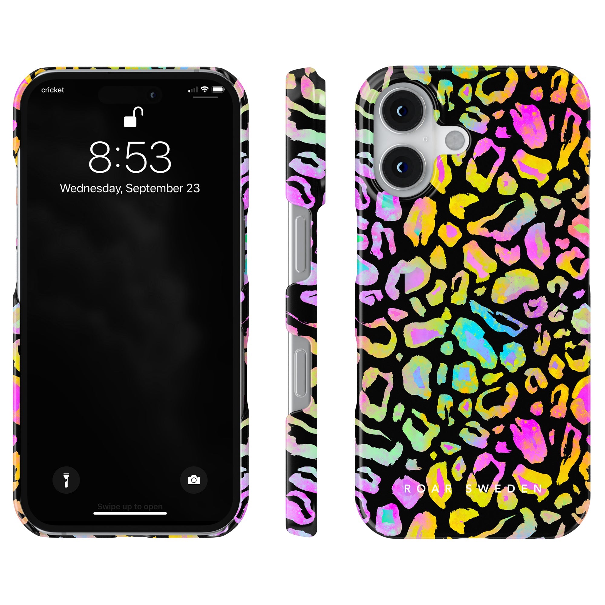Slim mobilskal – Rave Leopard