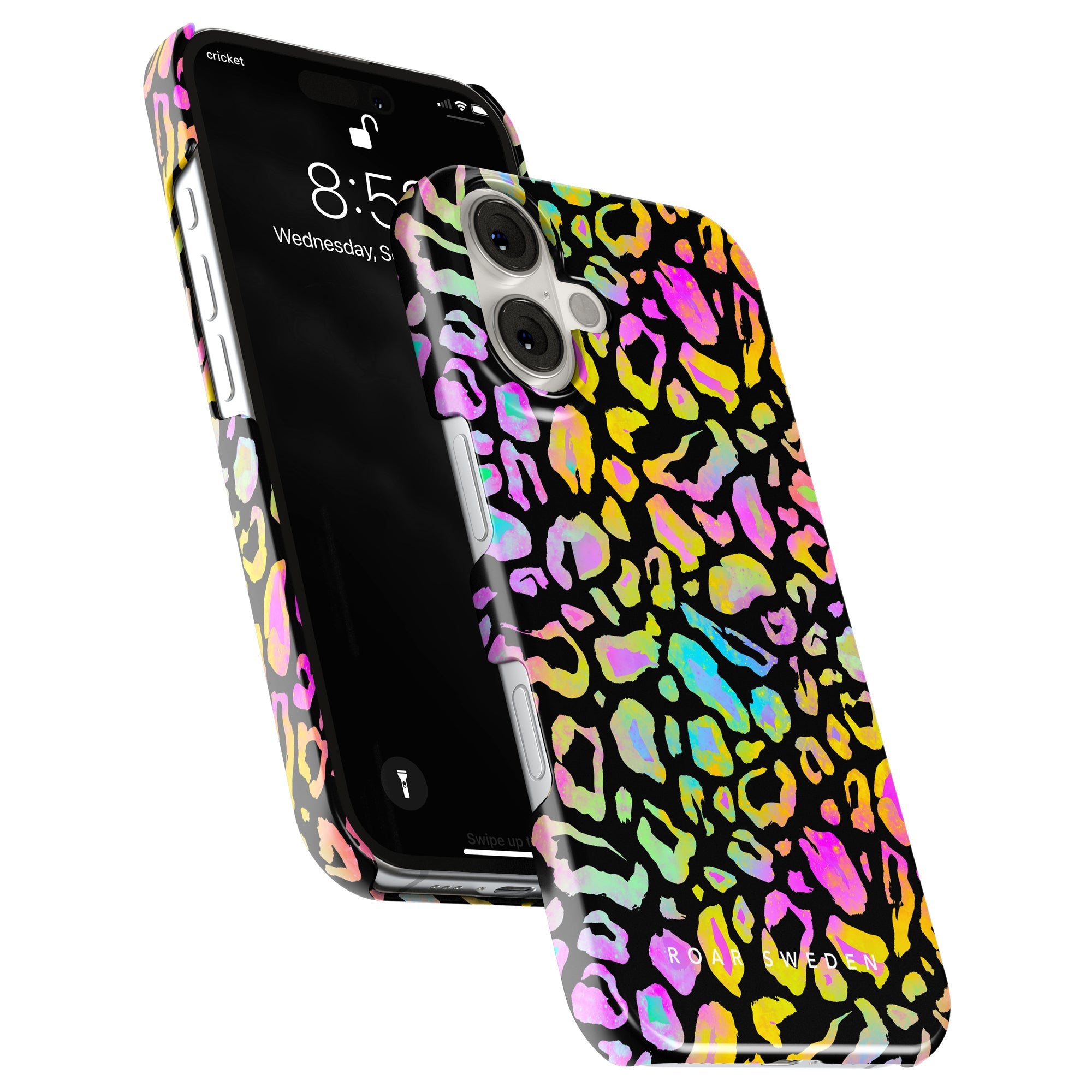 Slim mobilskal – Rave Leopard