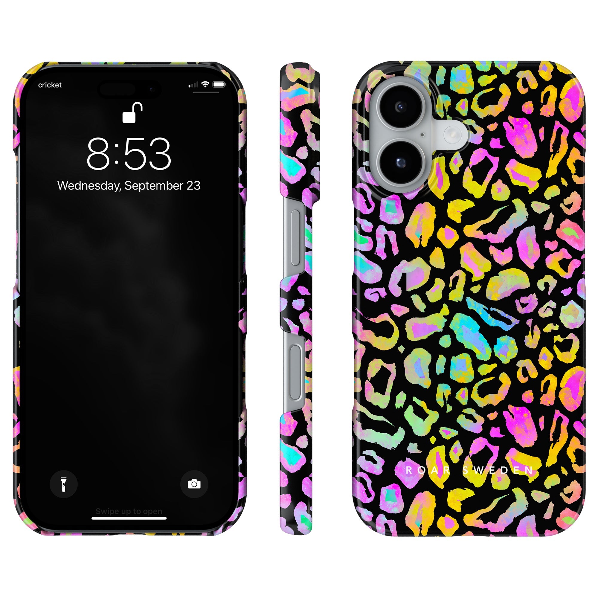 Slim mobilskal – Rave Leopard