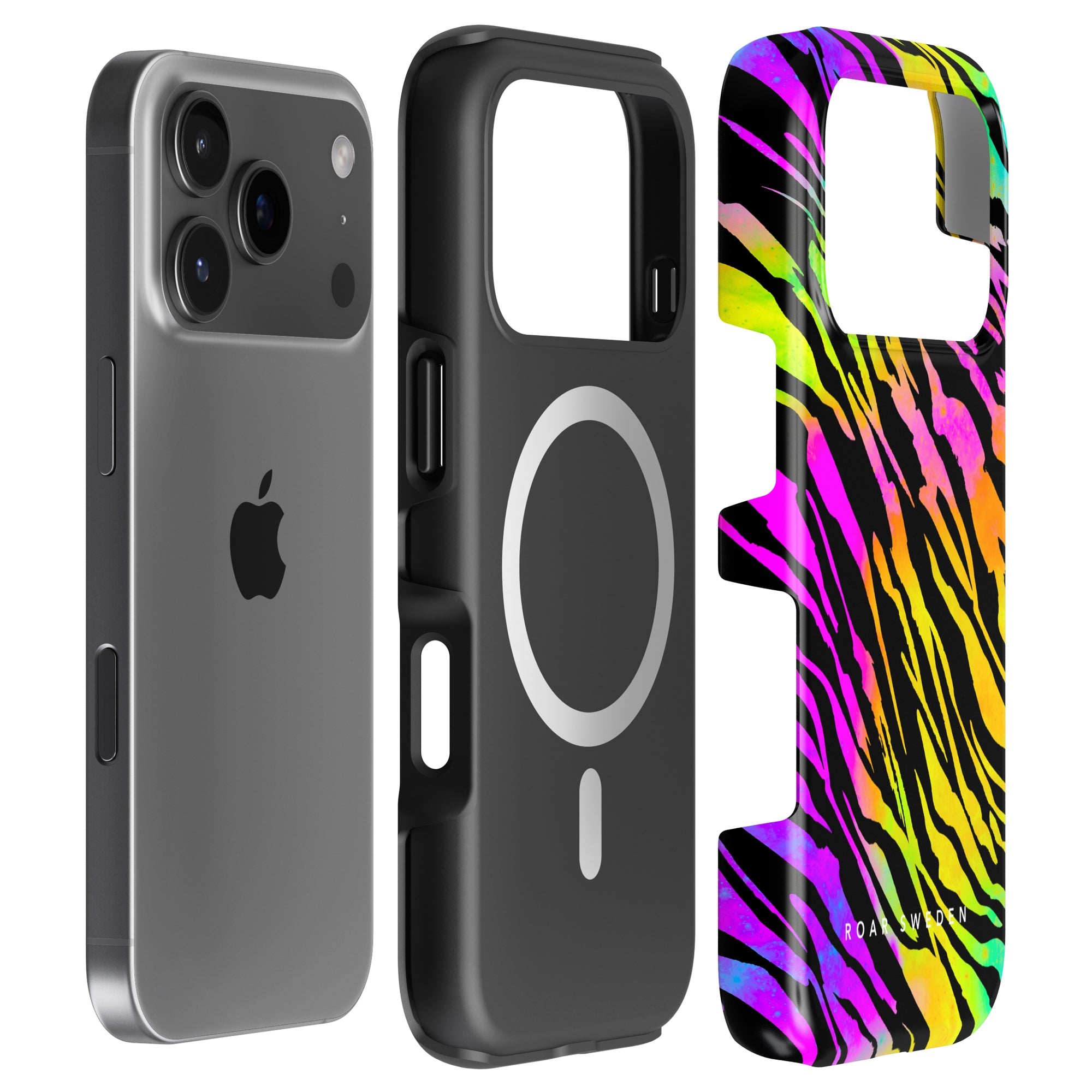 MagSafe mobilskal - Rave Tiger