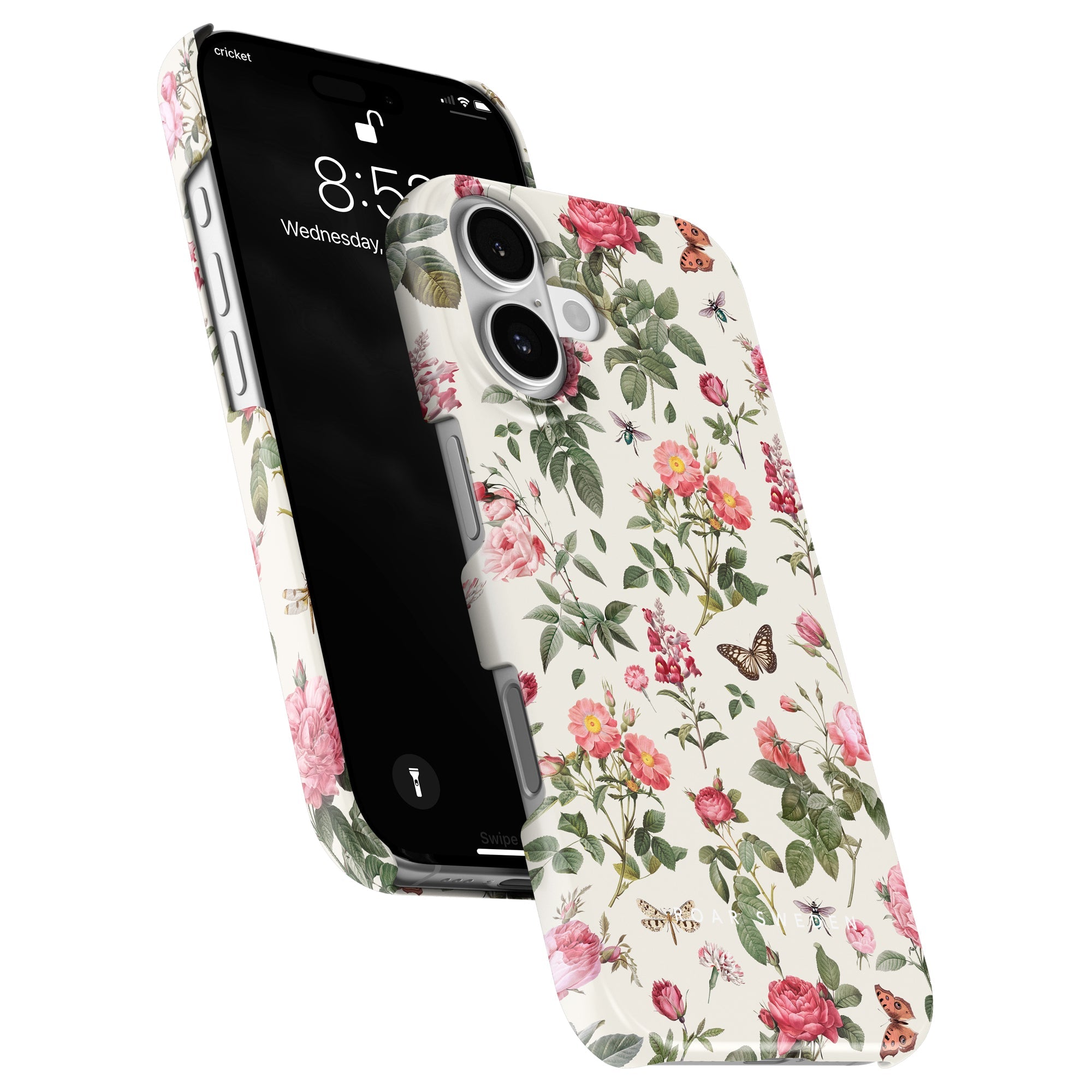 Slim mobilskal – Rose Garden