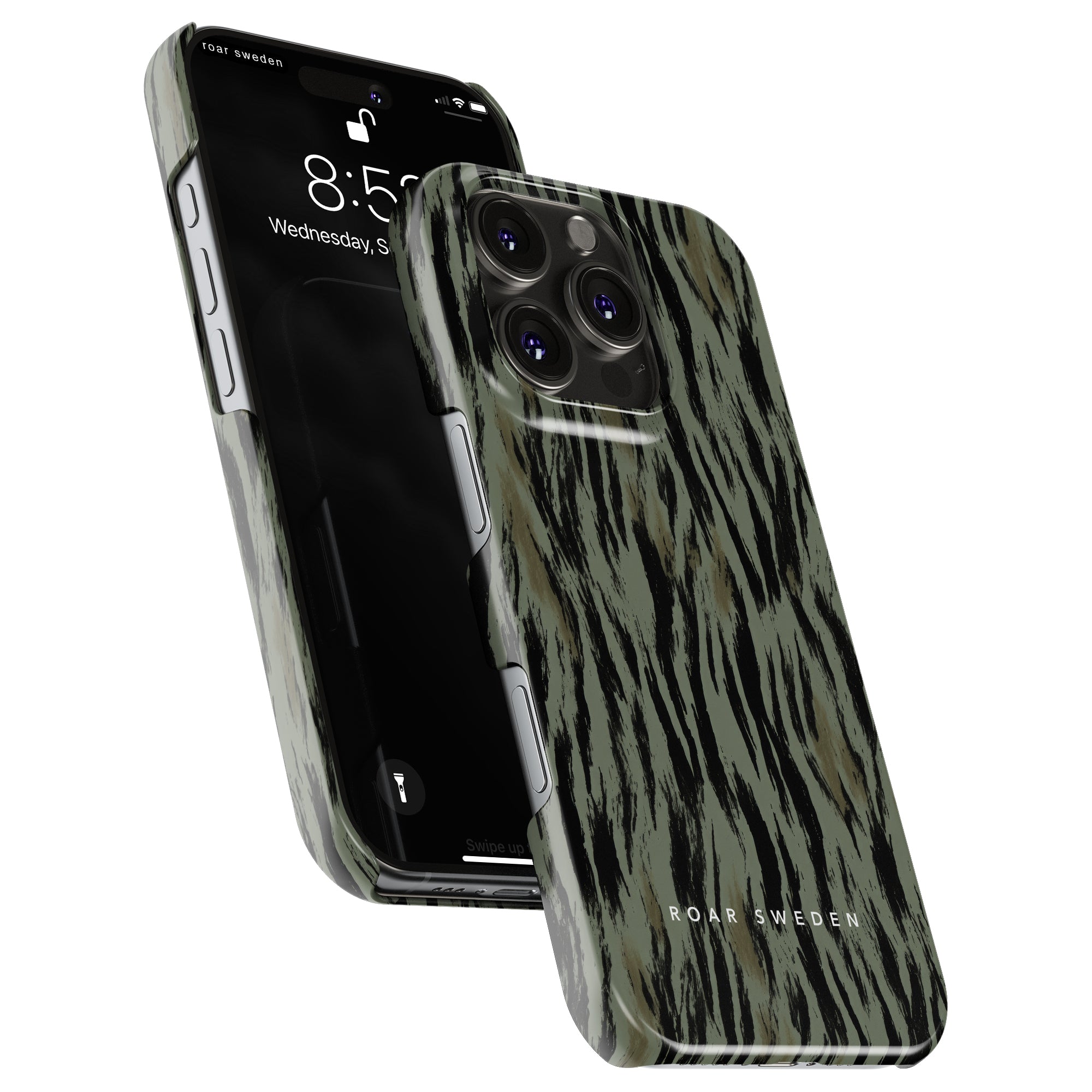 Rosepine Stripes - Slim case - Roar Sweden