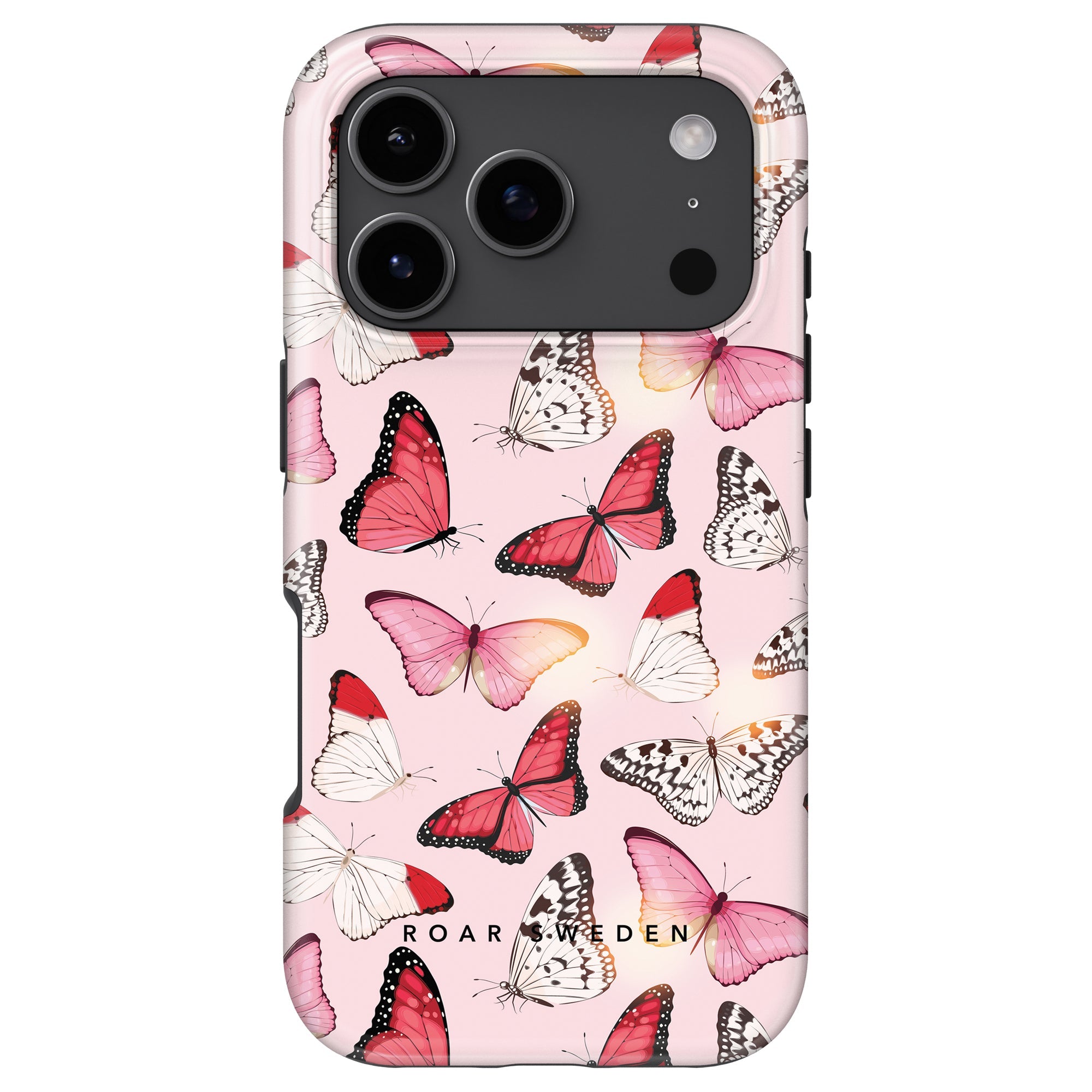 Tough mobilskal – Rosy Butterflies
