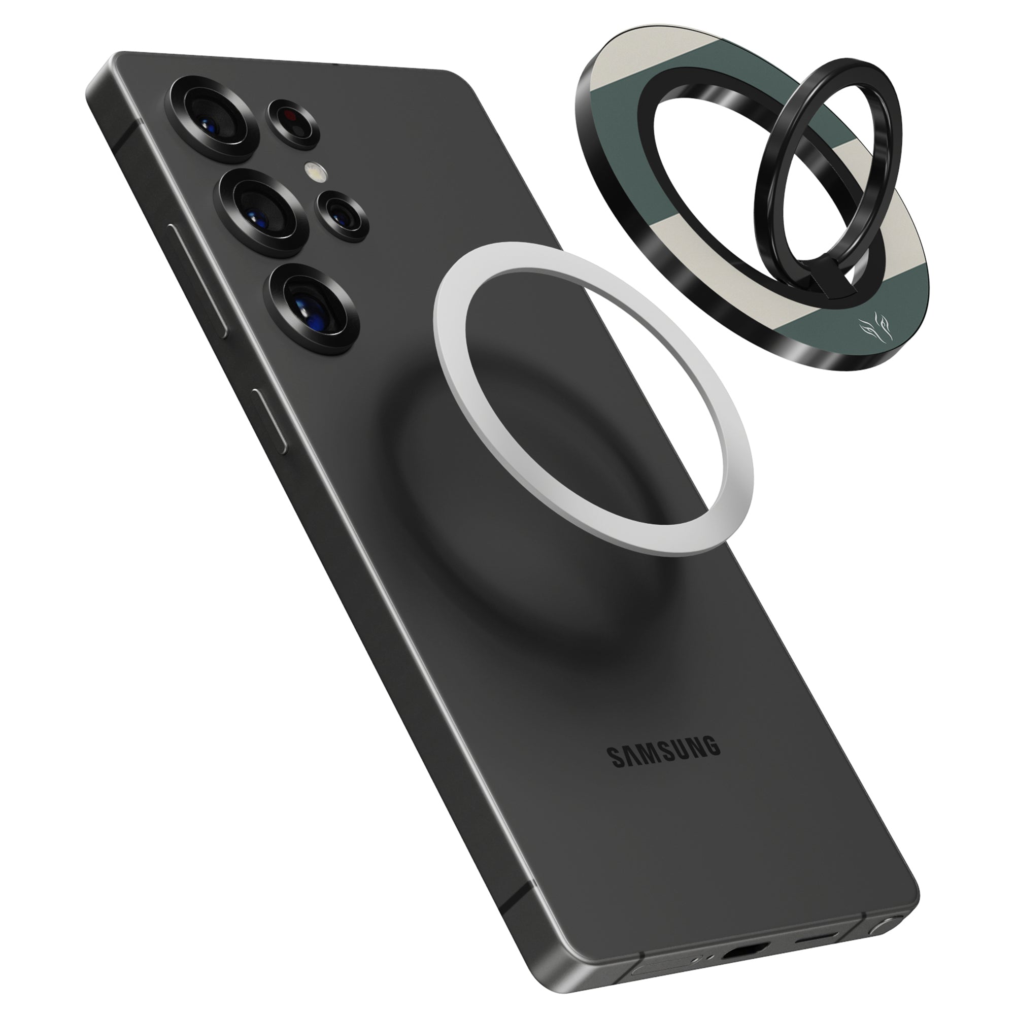 Sage Stripes - Mobilring - Roar Sweden